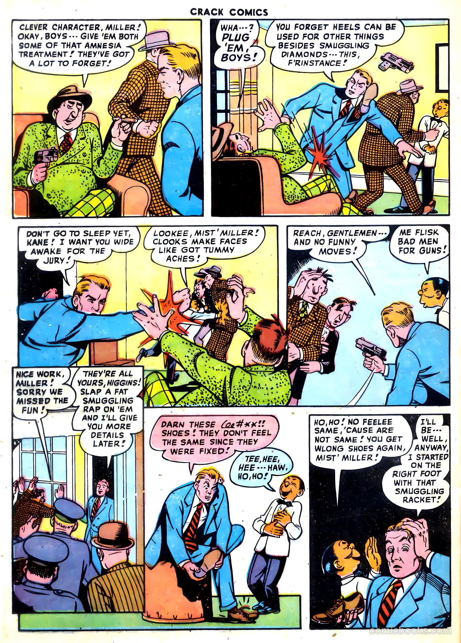Crack Comics #54 (1948) — page 36