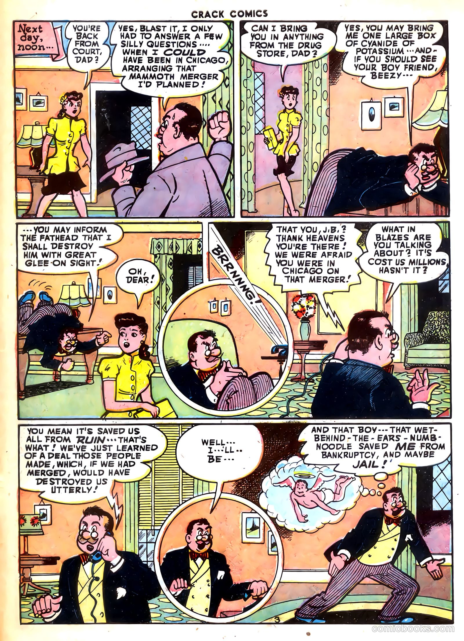 Crack Comics #54 (1948) — page 39