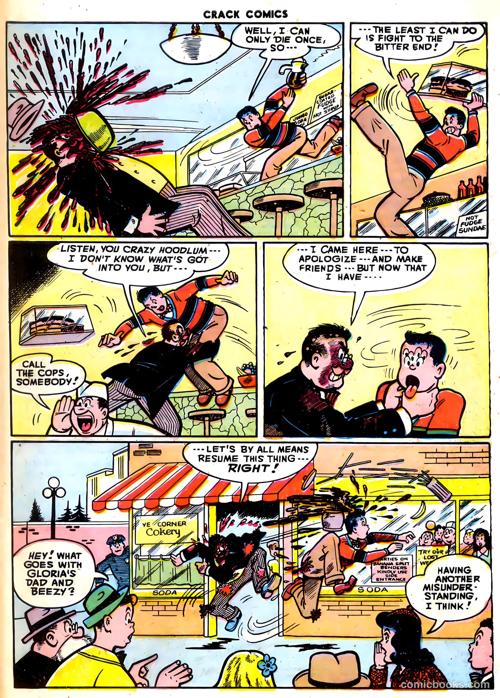 Crack Comics #54 (1948) — page 41