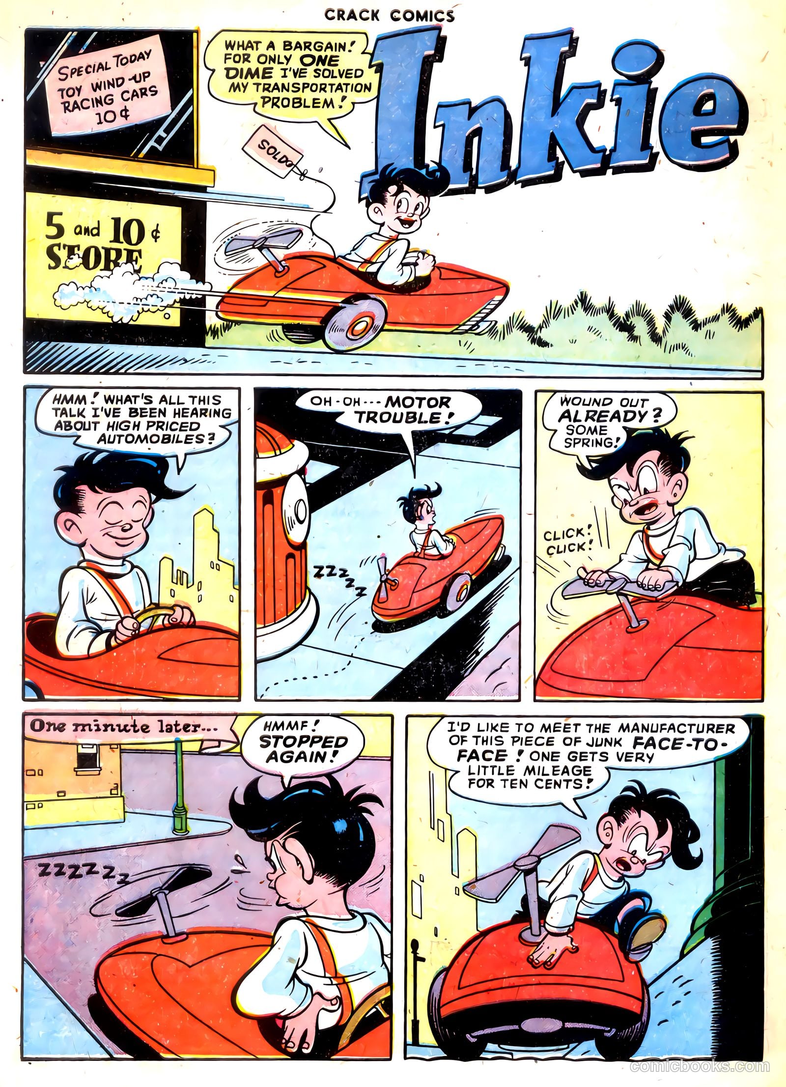 Crack Comics #54 (1948) — page 44