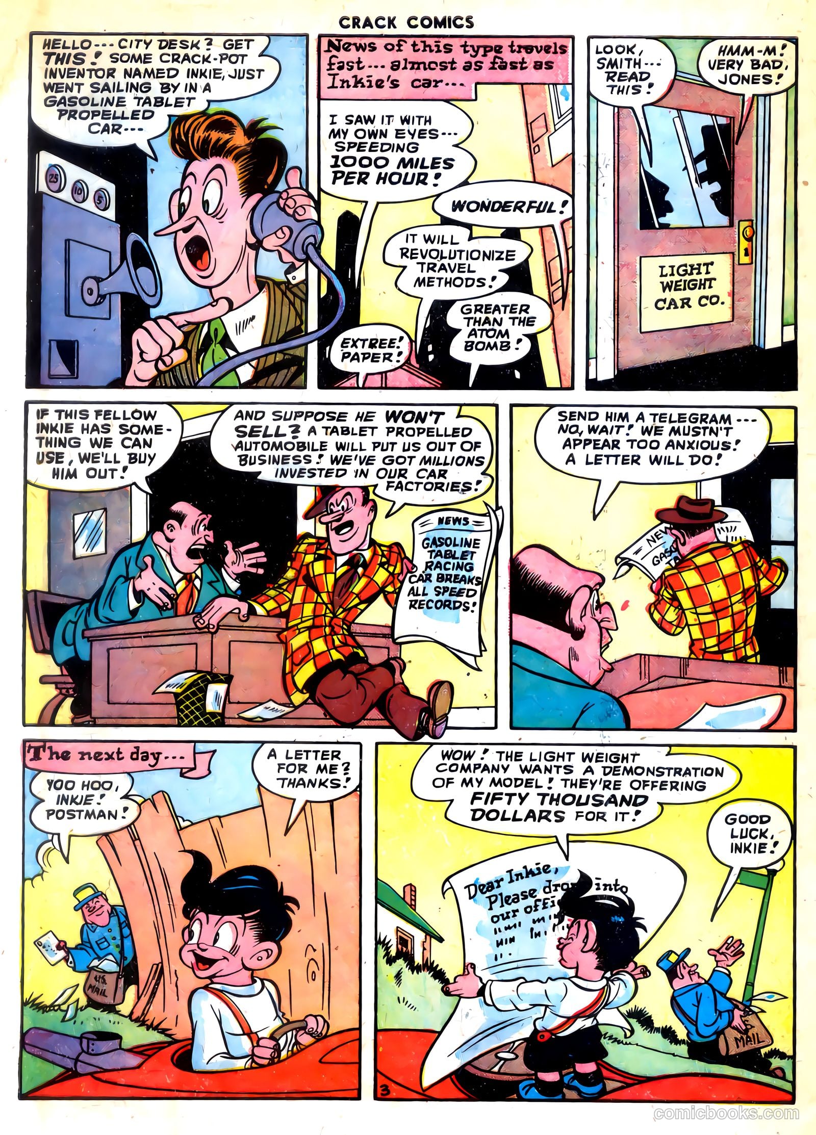 Crack Comics #54 (1948) — page 46