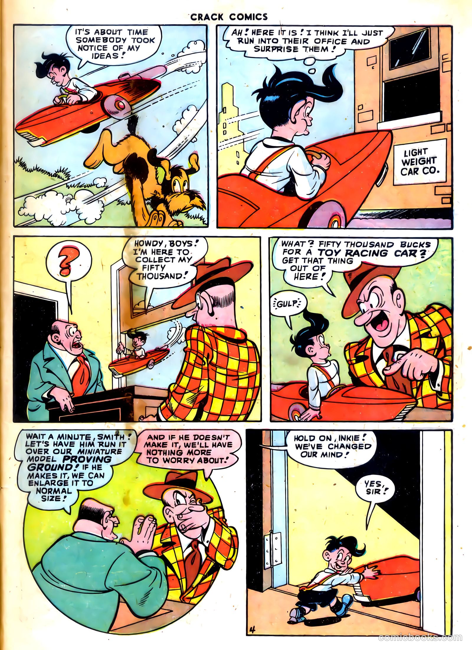 Crack Comics #54 (1948) — page 47