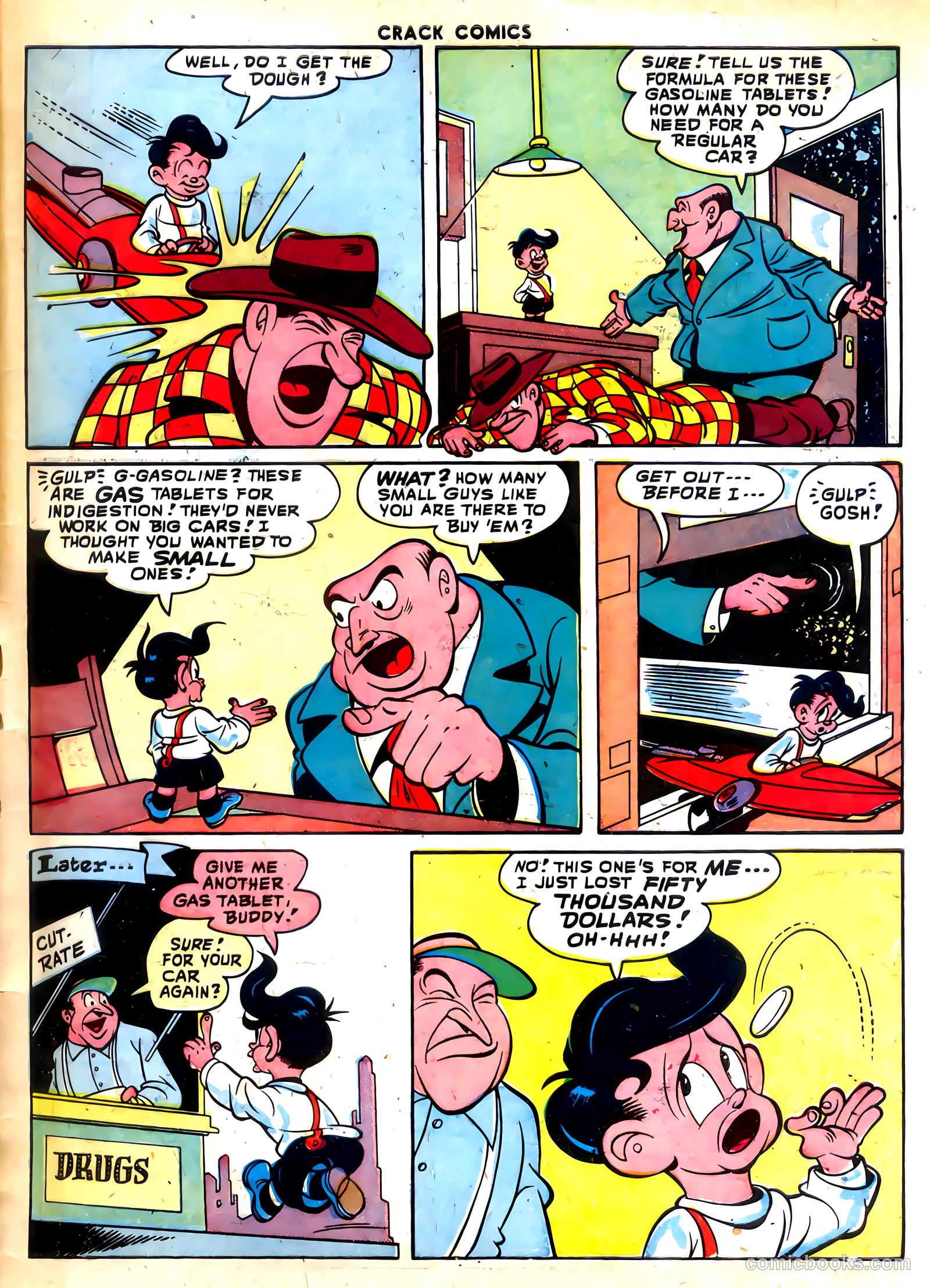 Crack Comics #54 (1948) — page 49