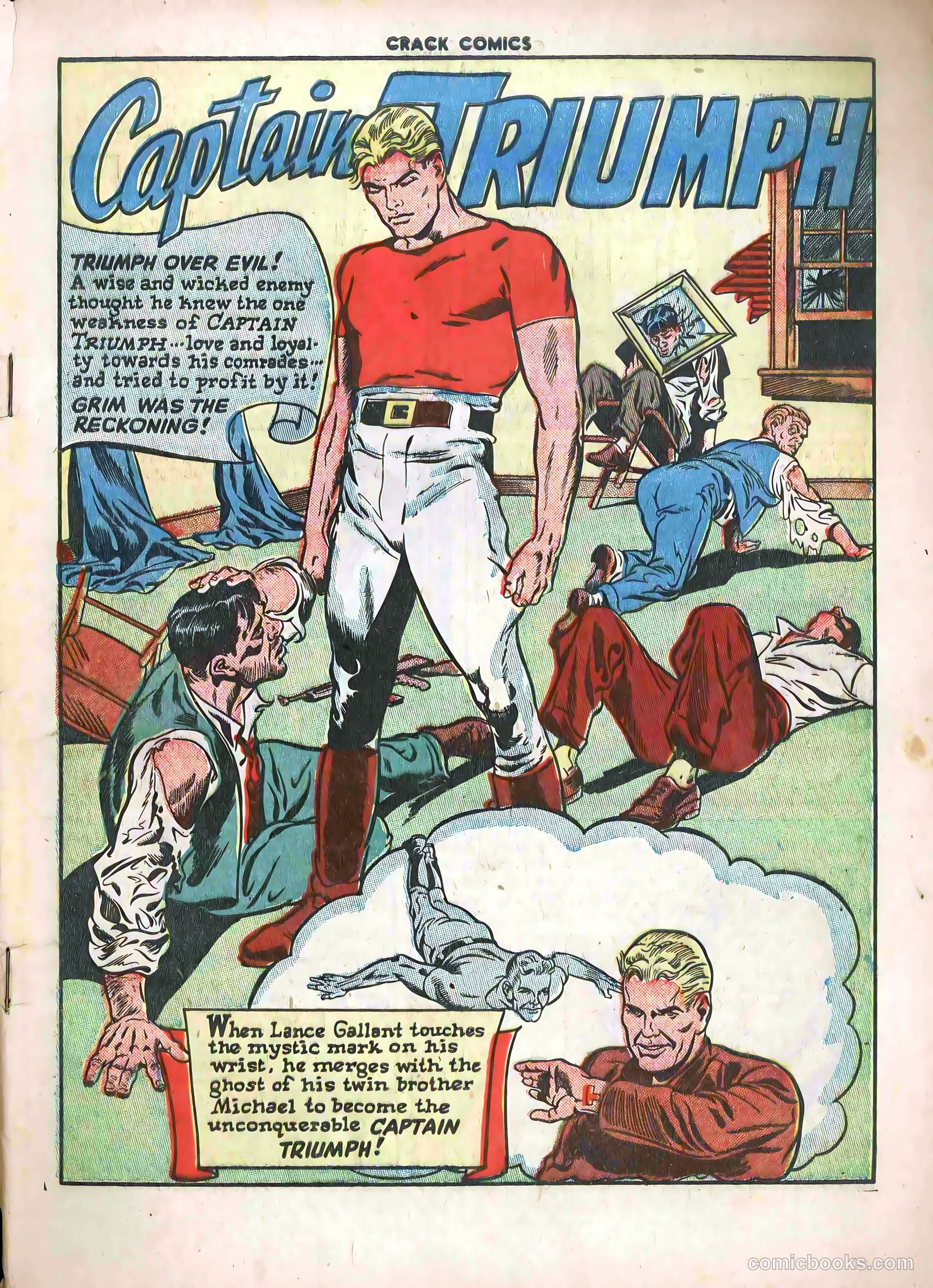 Crack Comics #58 (1949) — page 3
