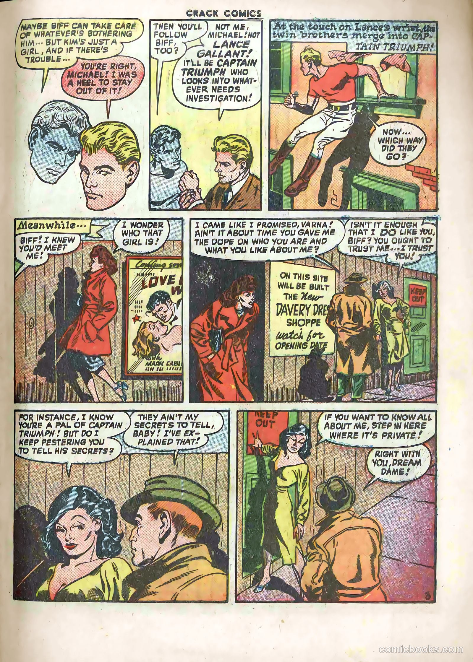 Crack Comics #58 (1949) — page 5