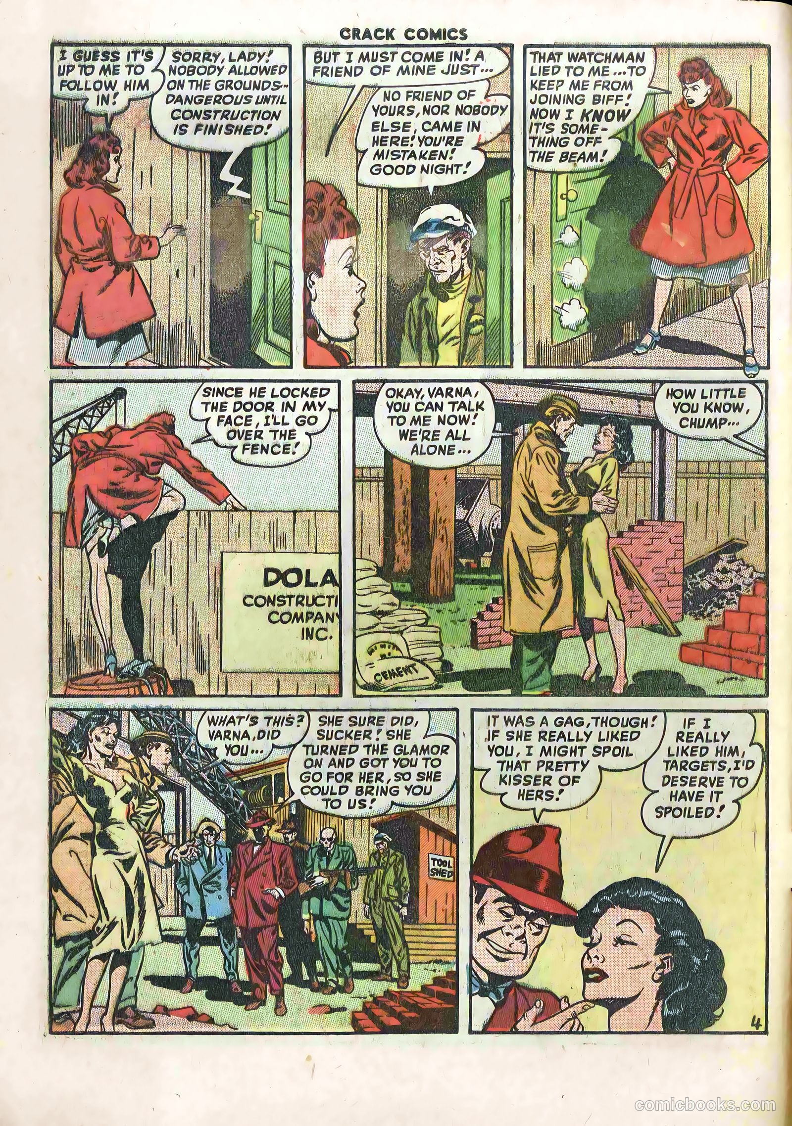 Crack Comics #58 (1949) — page 6