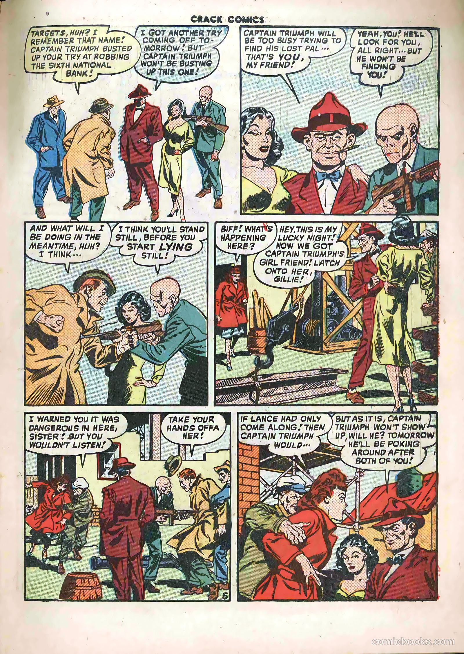 Crack Comics #58 (1949) — page 7