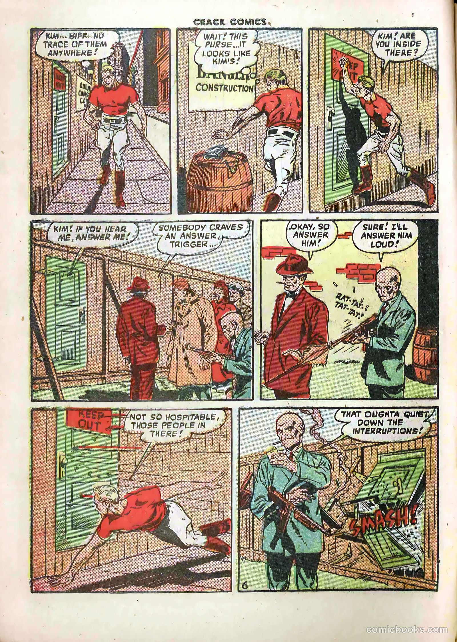 Crack Comics #58 (1949) — page 8