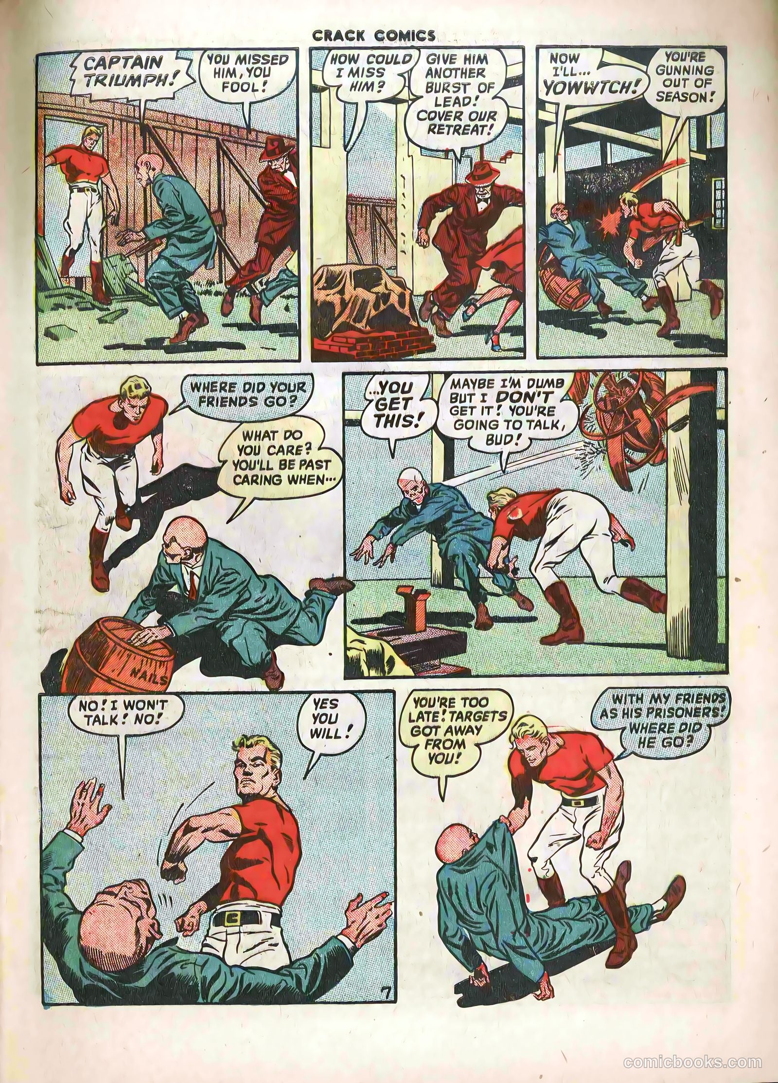 Crack Comics #58 (1949) — page 9