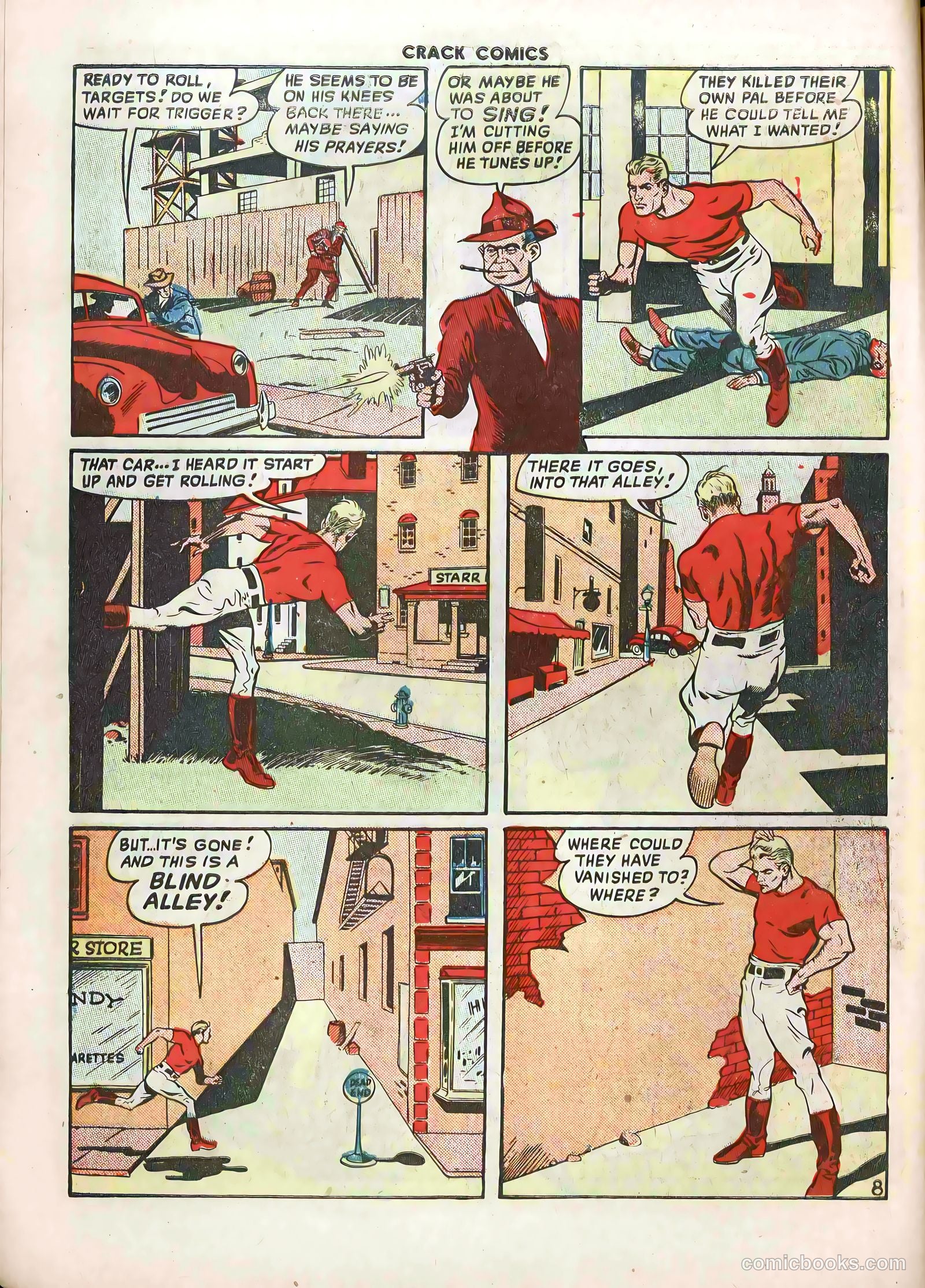 Crack Comics #58 (1949) — page 10