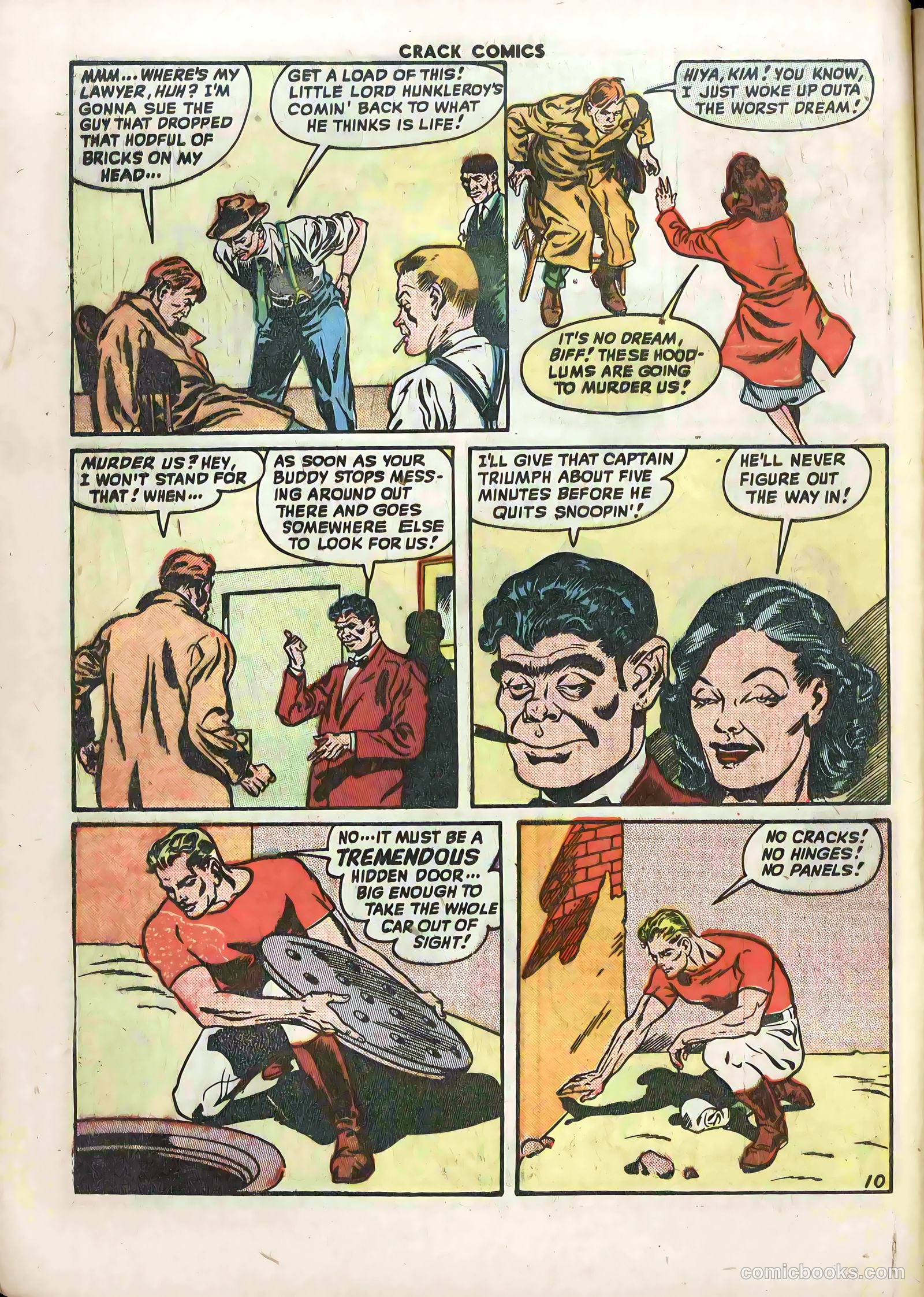 Crack Comics #58 (1949) — page 12