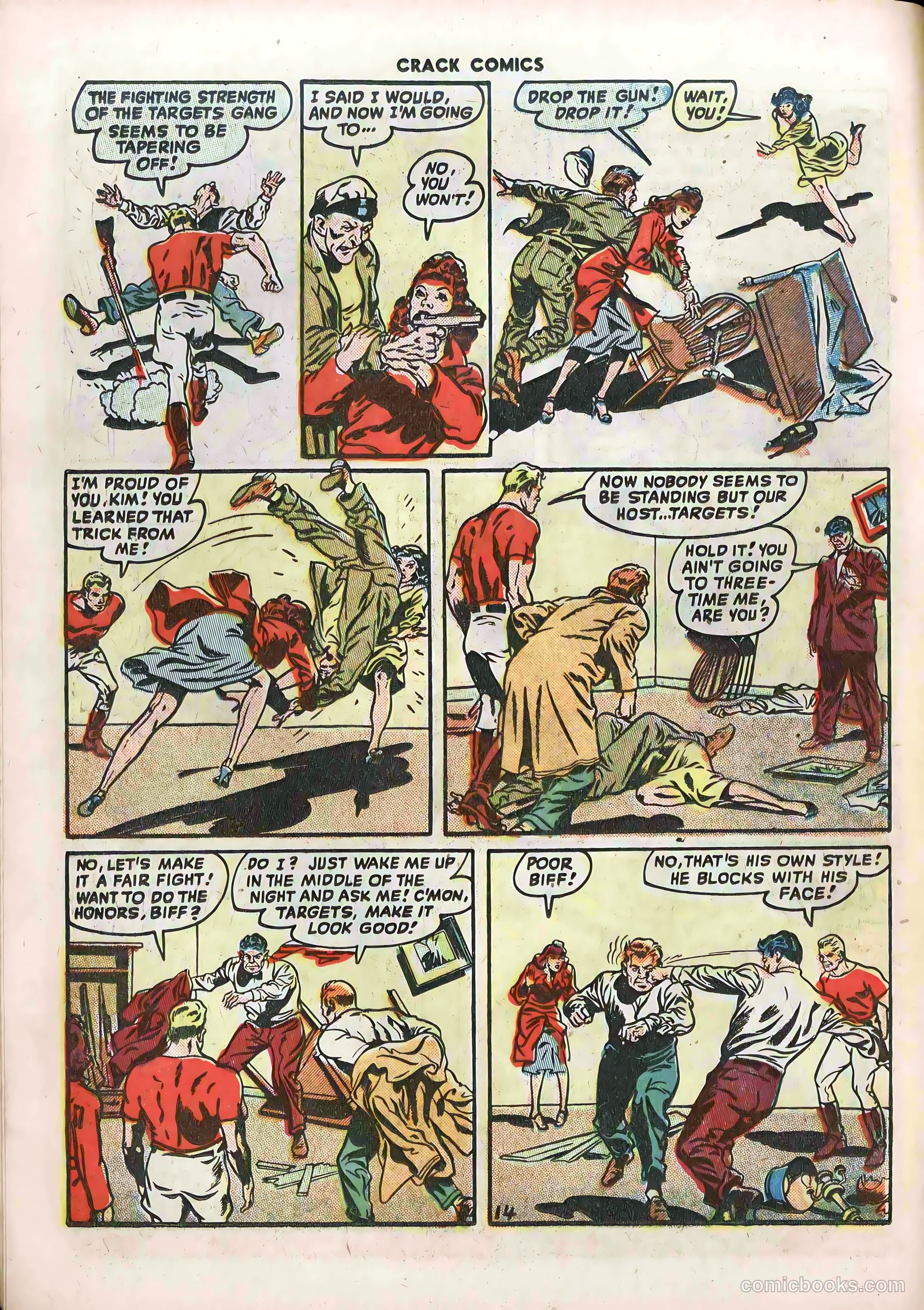 Crack Comics #58 (1949) — page 16