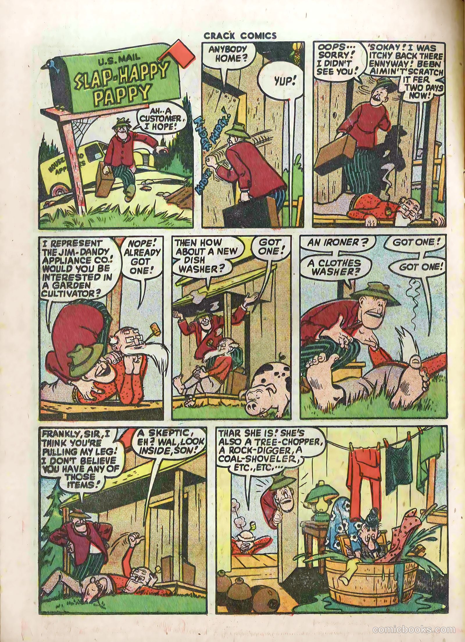 Crack Comics #58 (1949) — page 18