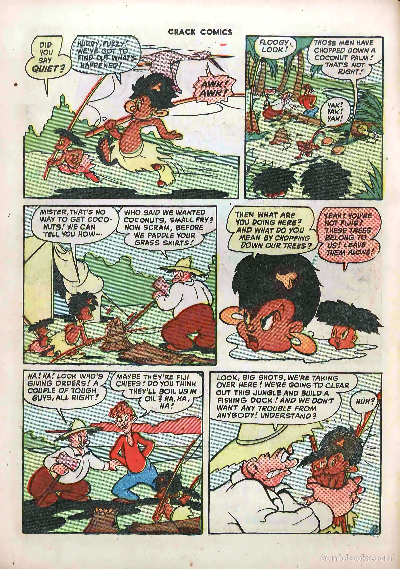 Crack Comics #58 (1949) — page 20