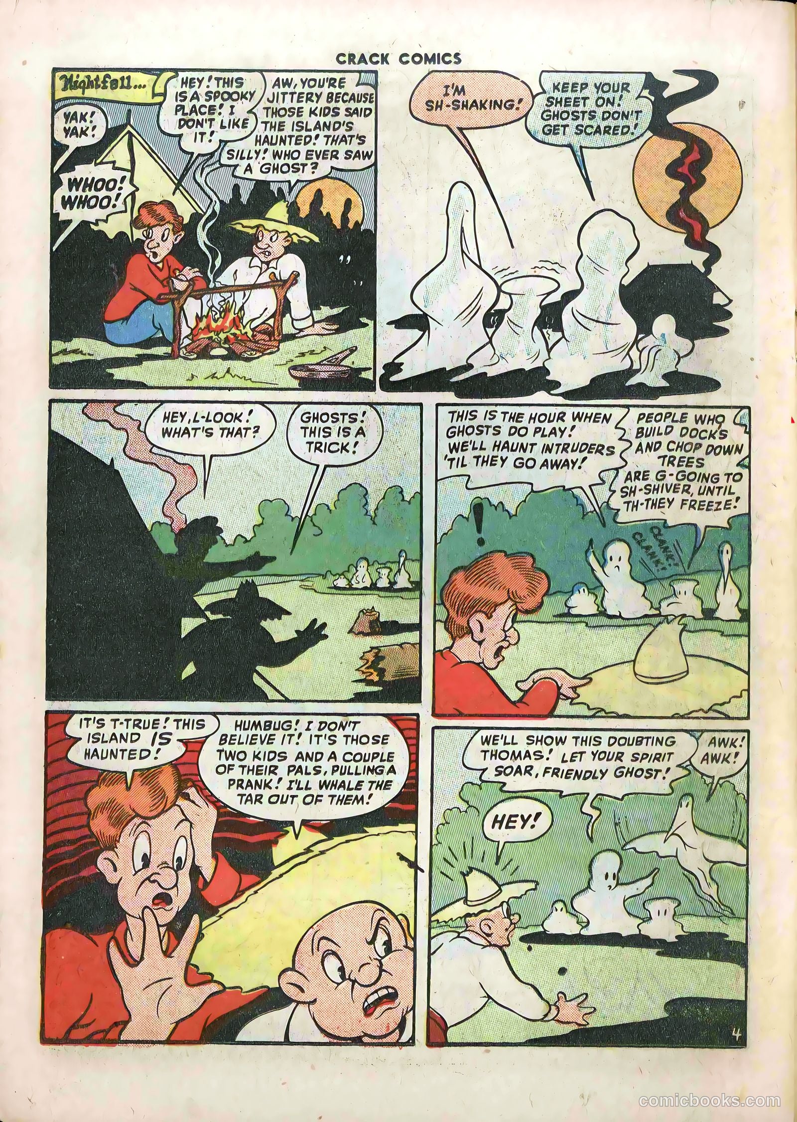 Crack Comics #58 (1949) — page 22