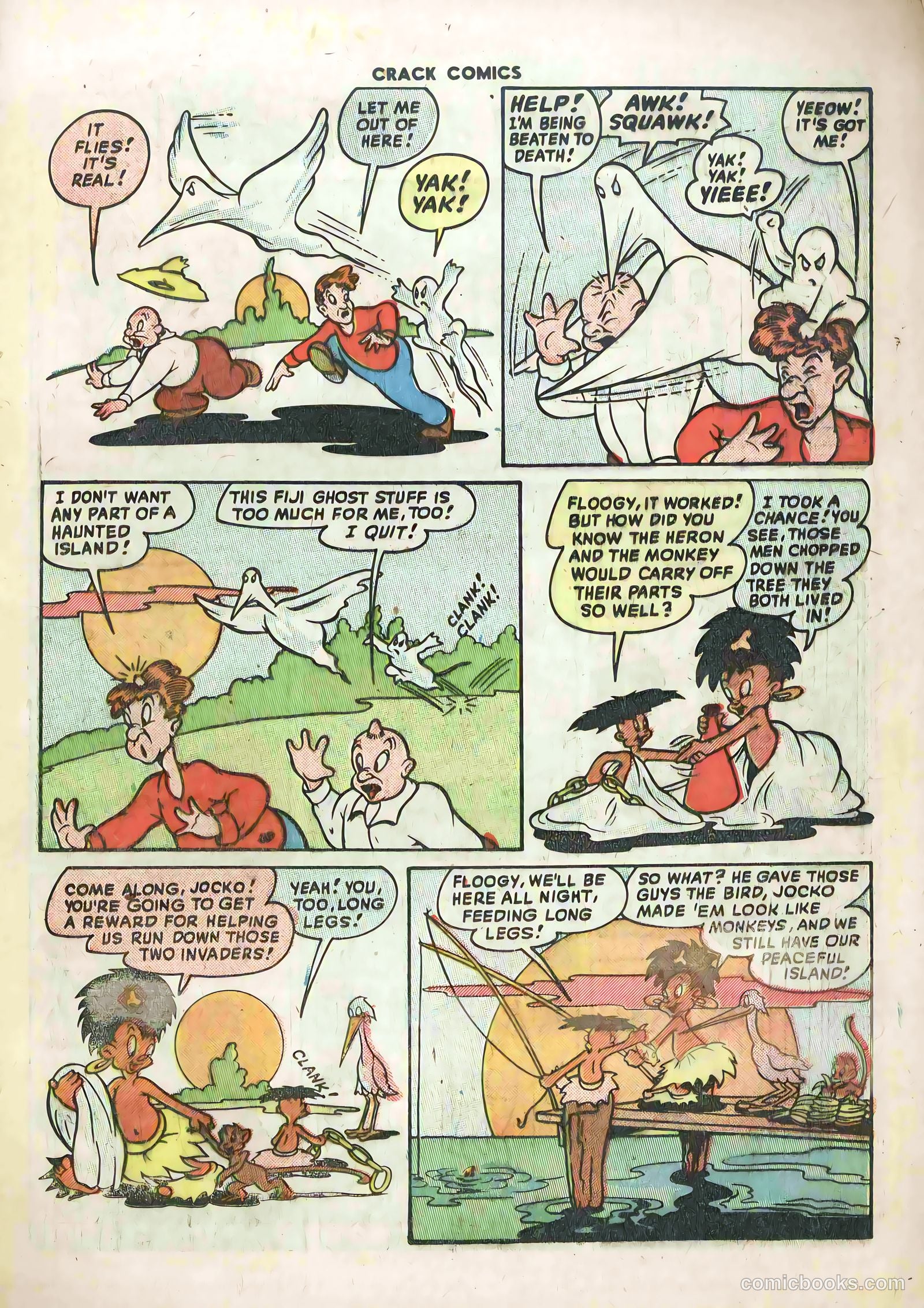 Crack Comics #58 (1949) — page 23