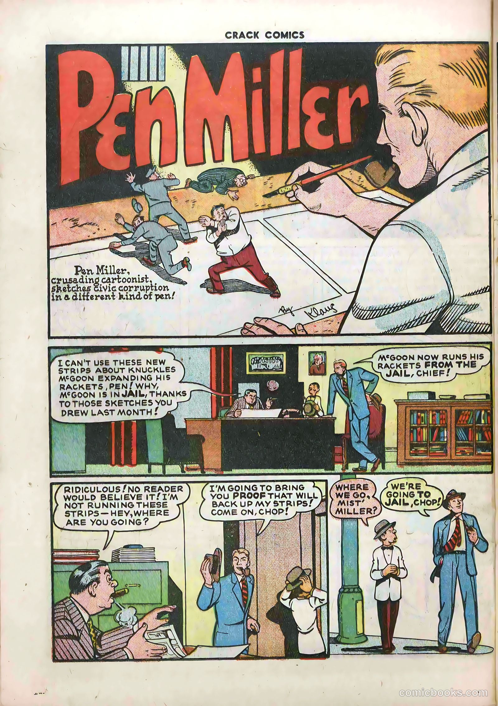 Crack Comics #58 (1949) — page 32