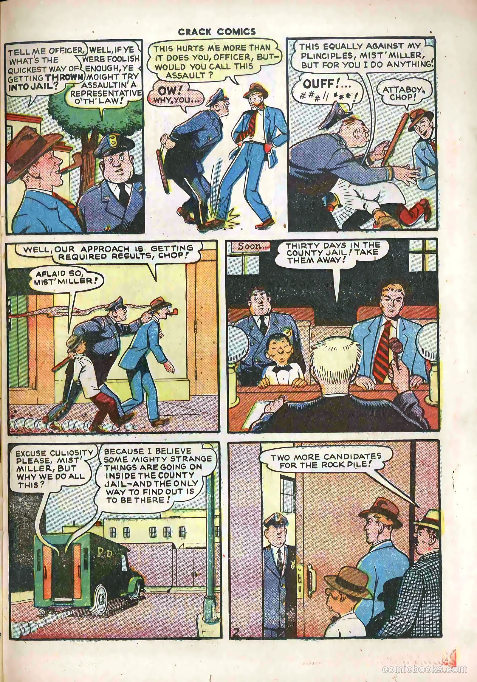 Crack Comics #58 (1949) — page 33