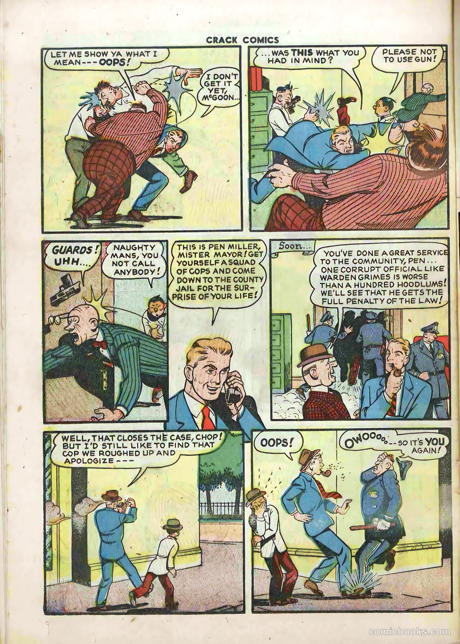 Crack Comics #58 (1949) — page 36