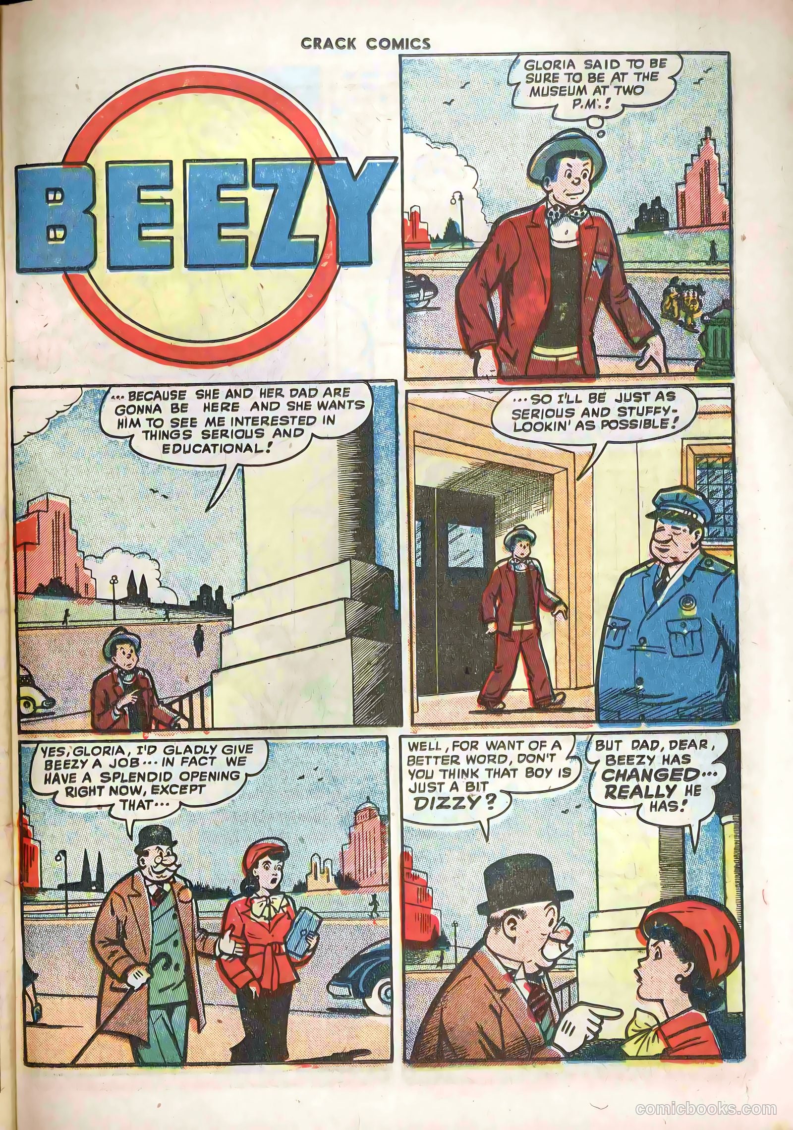 Crack Comics #58 (1949) — page 37