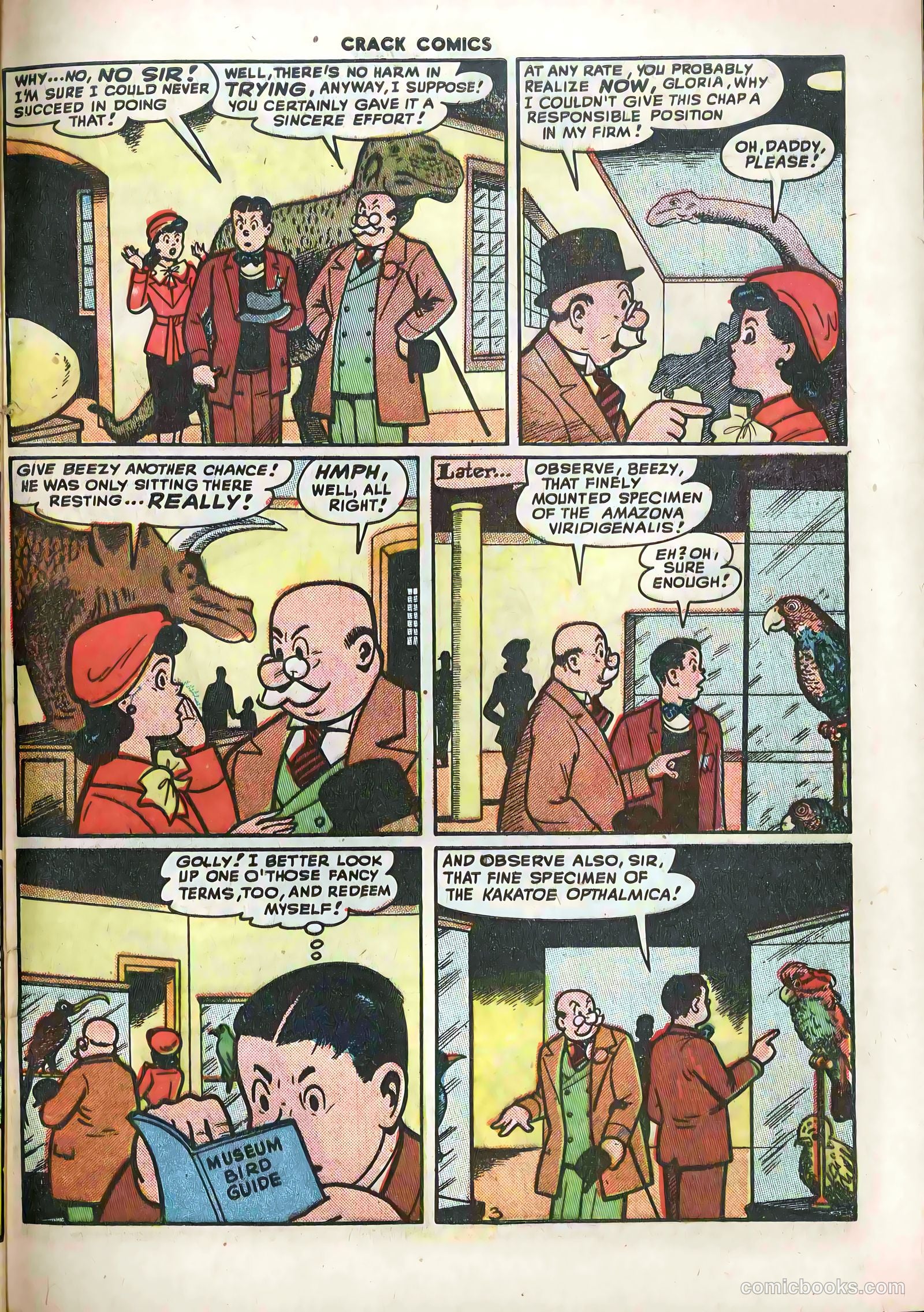Crack Comics #58 (1949) — page 39