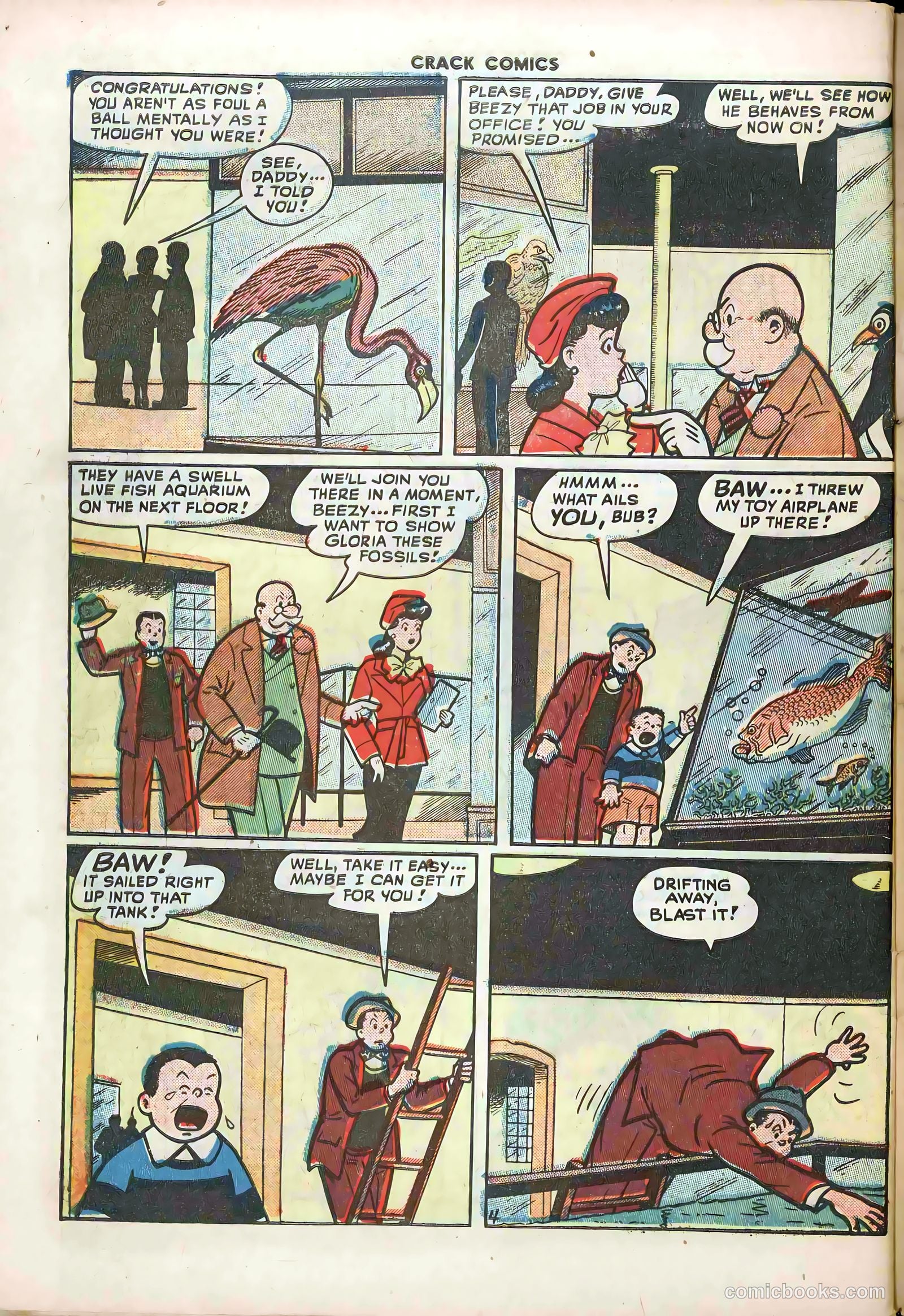 Crack Comics #58 (1949) — page 40