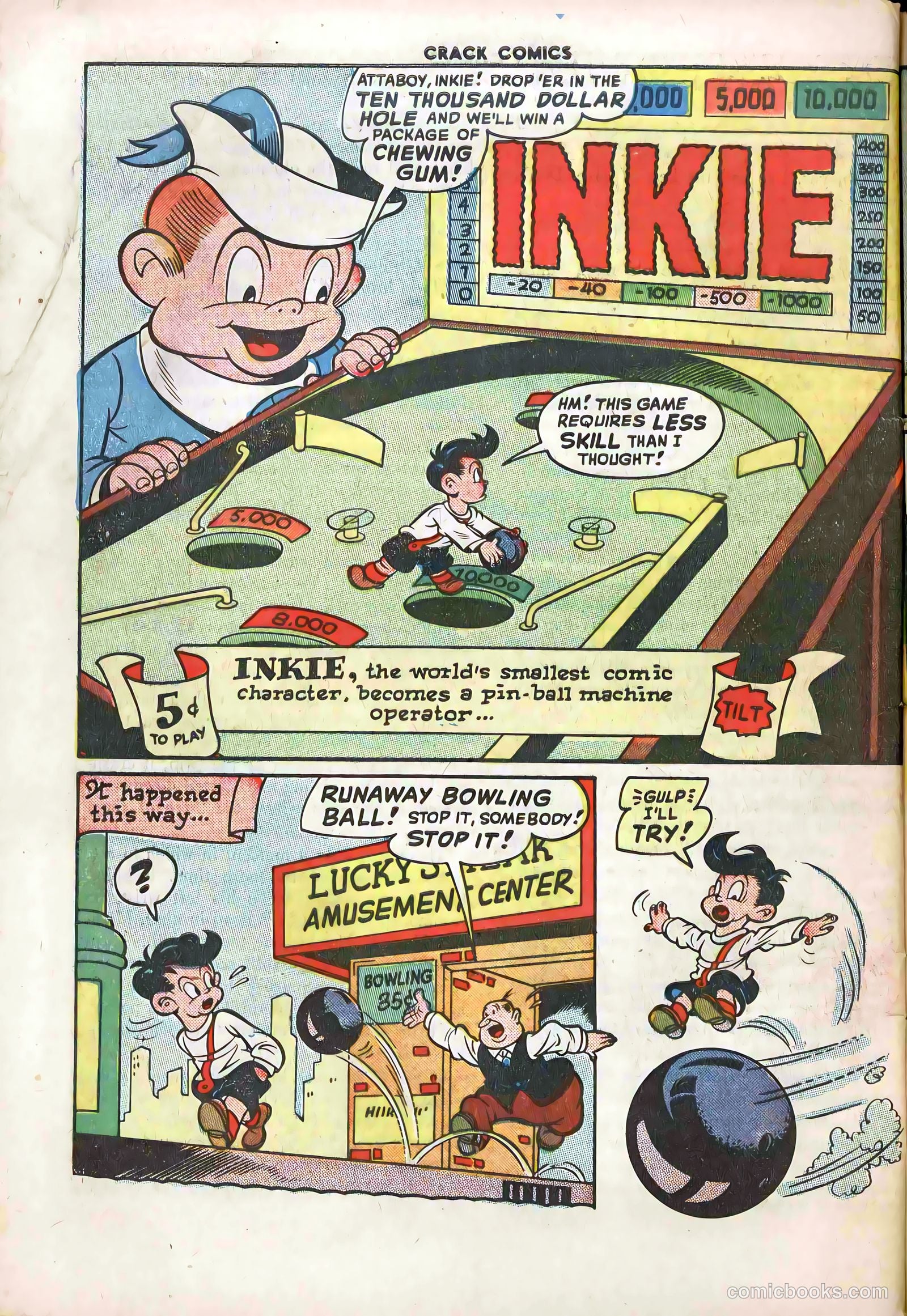 Crack Comics #58 (1949) — page 44