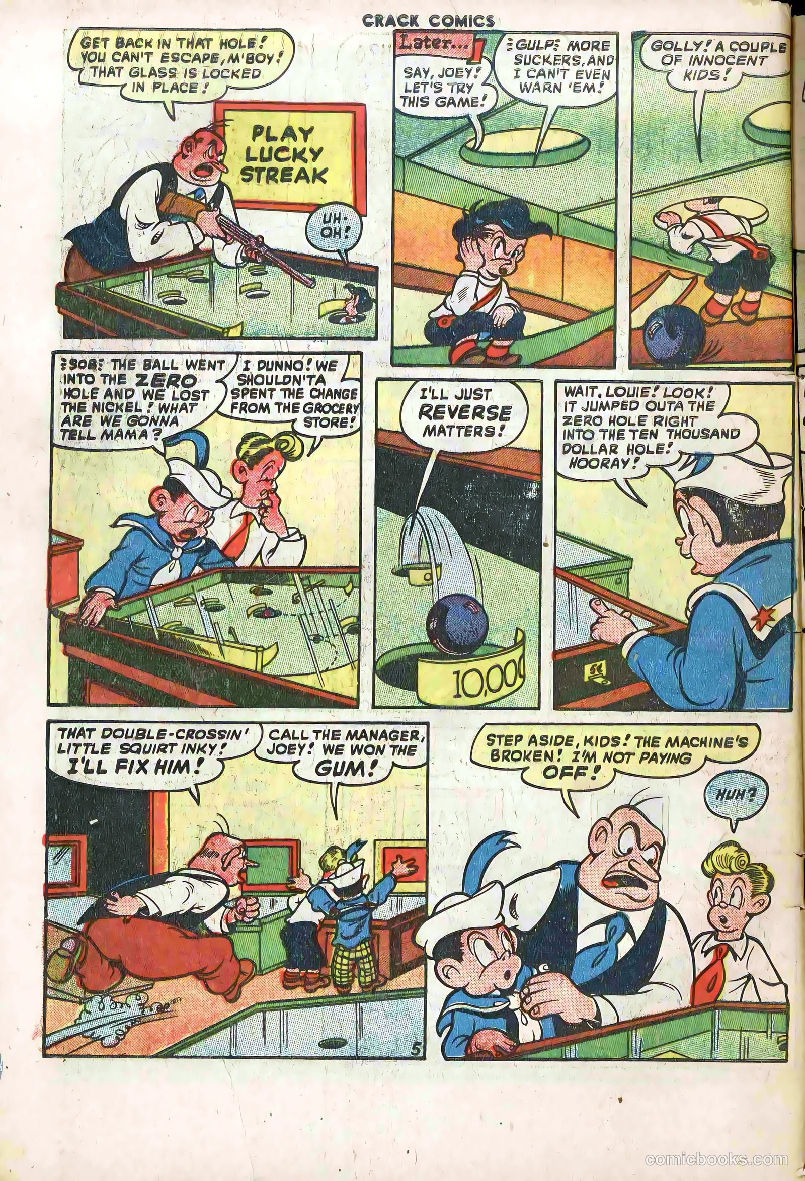 Crack Comics #58 (1949) — page 48