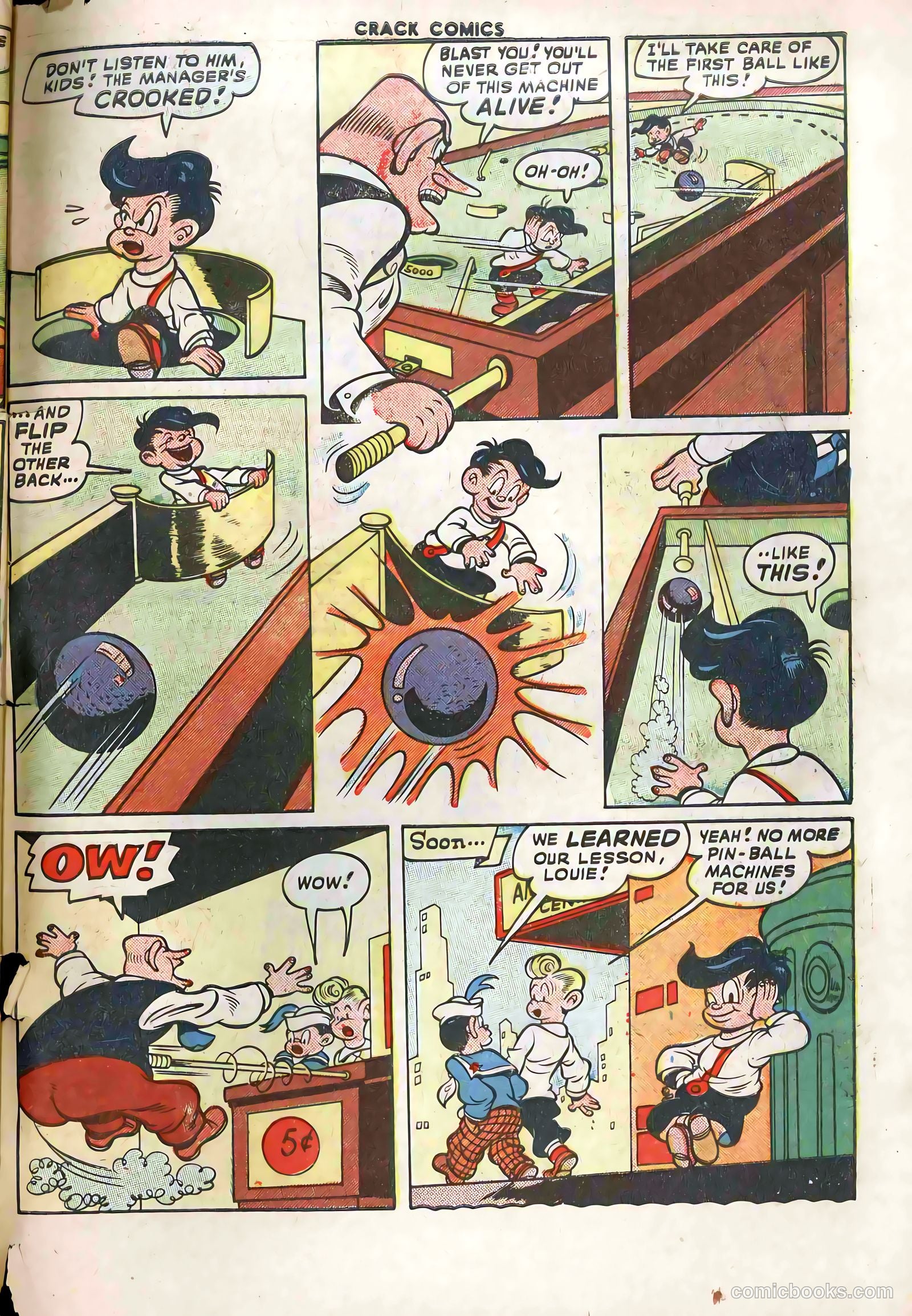 Crack Comics #58 (1949) — page 49