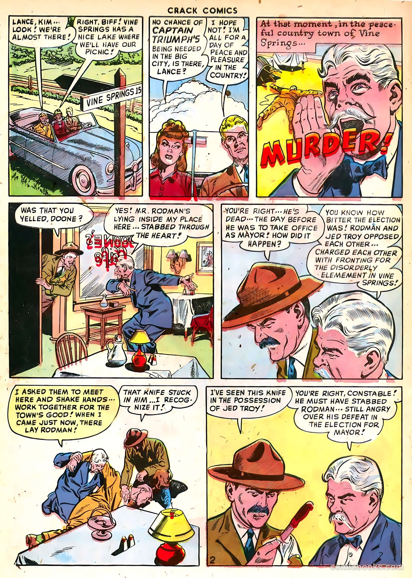 Crack Comics #60 (1949) — page 4