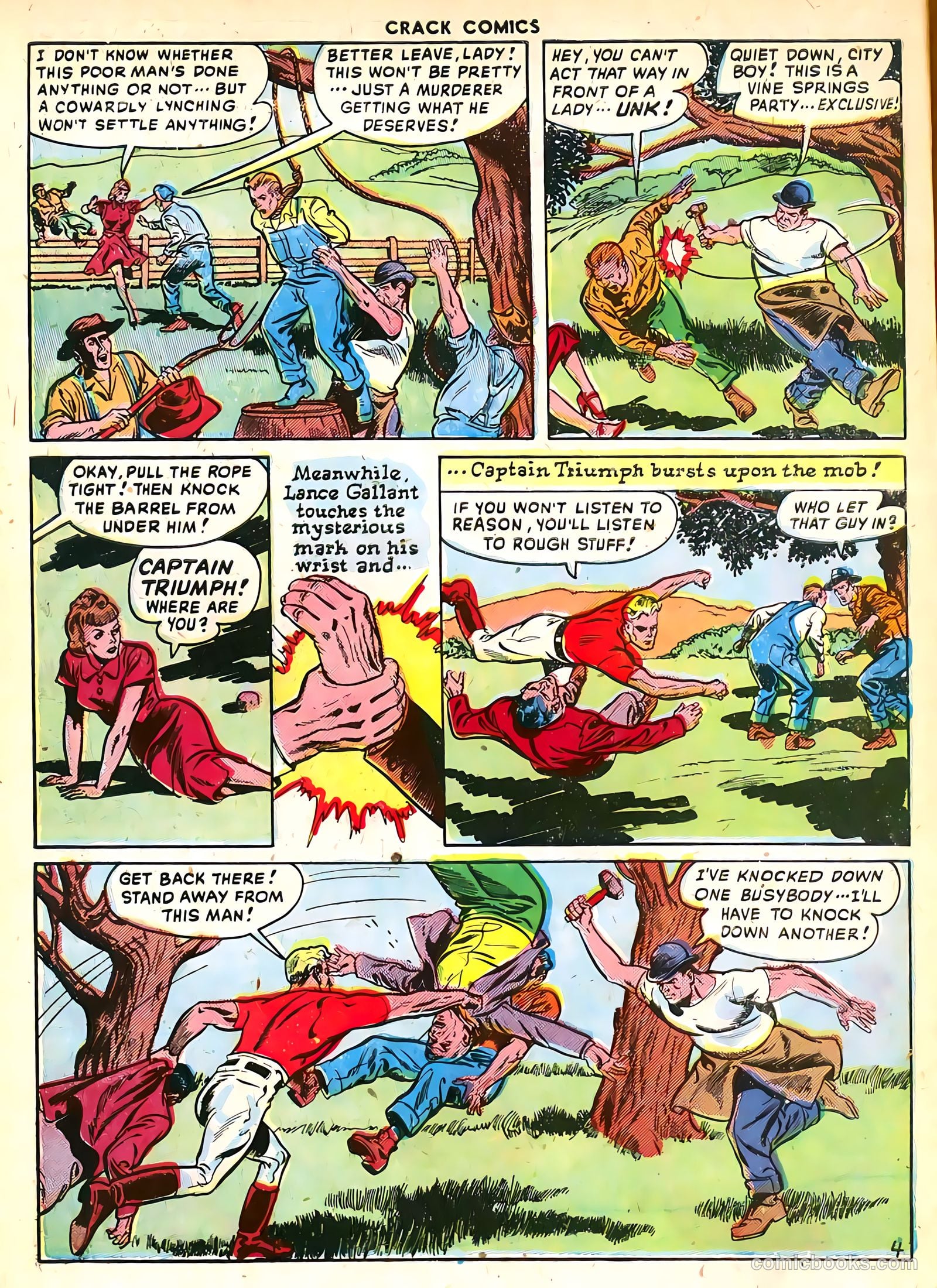 Crack Comics #60 (1949) — page 6