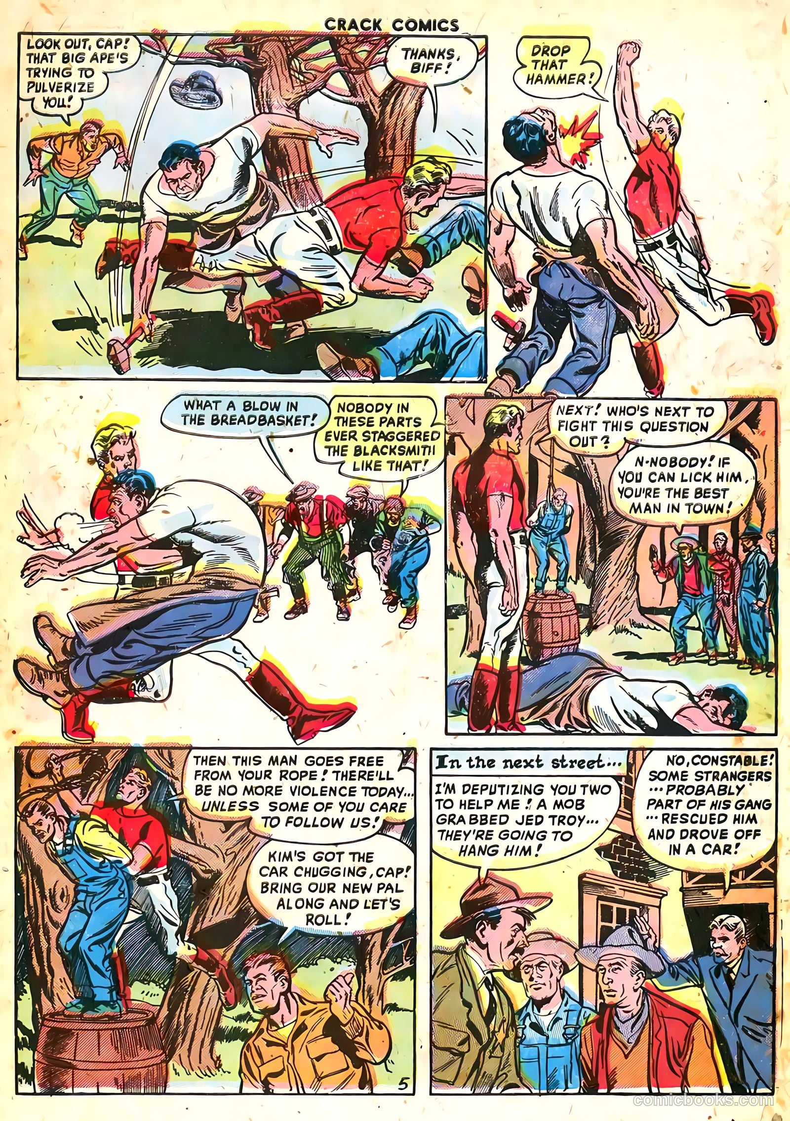 Crack Comics #60 (1949) — page 7