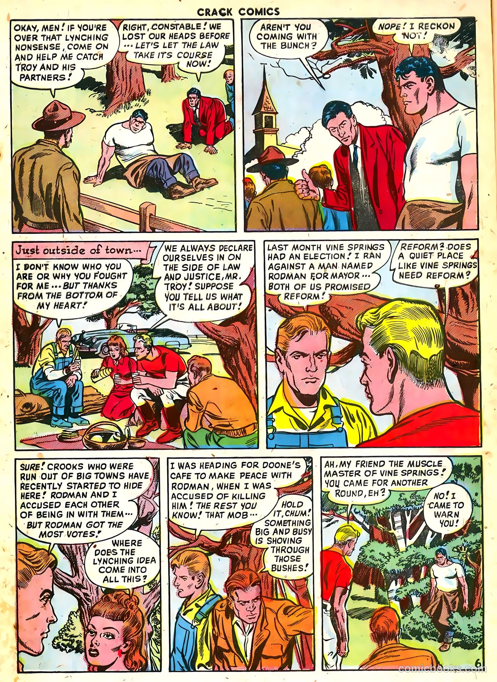 Crack Comics #60 (1949) — page 8