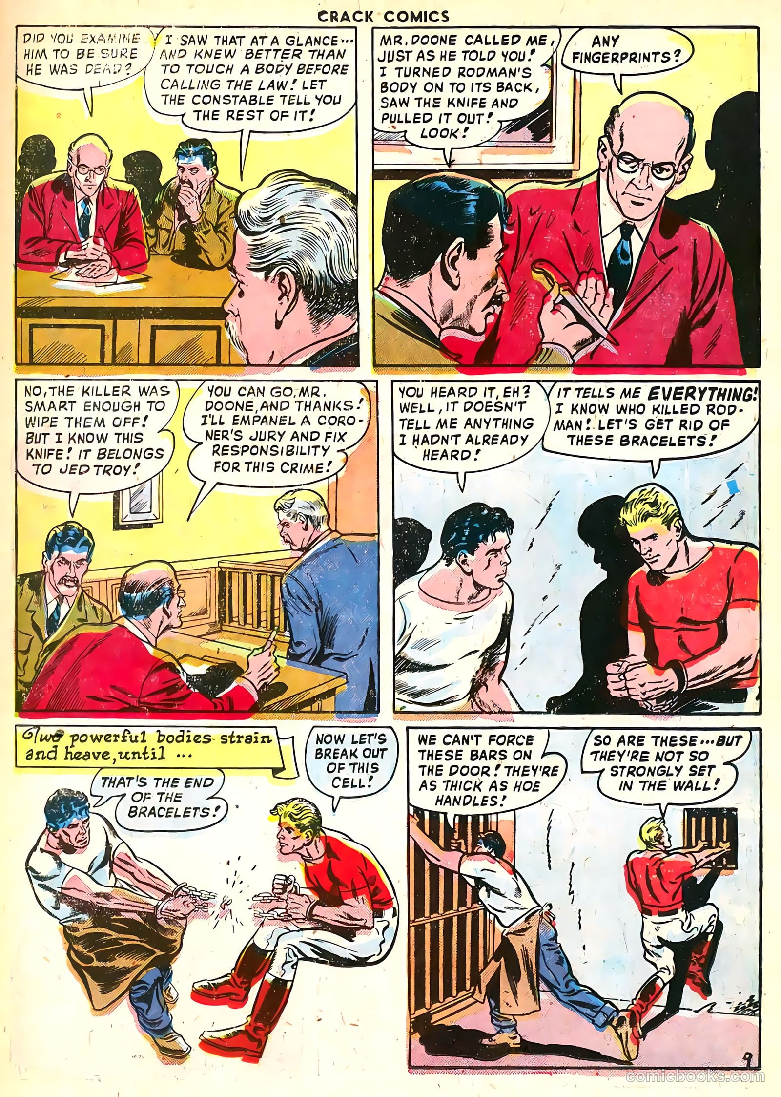 Crack Comics #60 (1949) — page 11