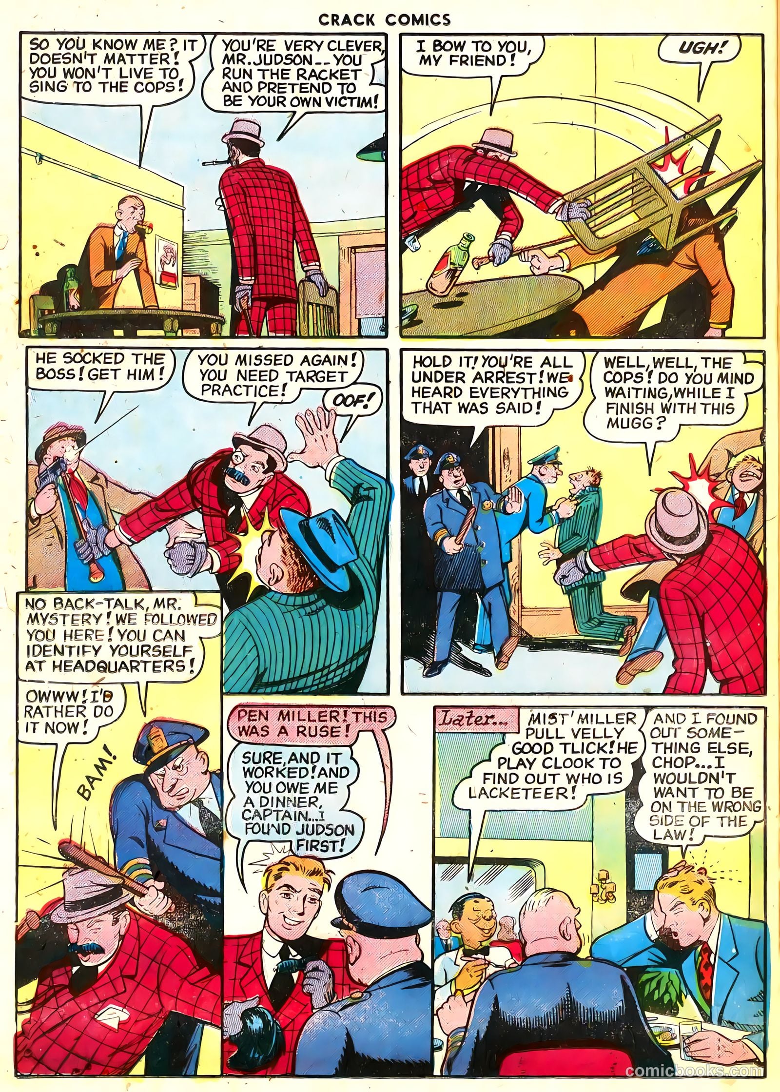 Crack Comics #60 (1949) — page 20