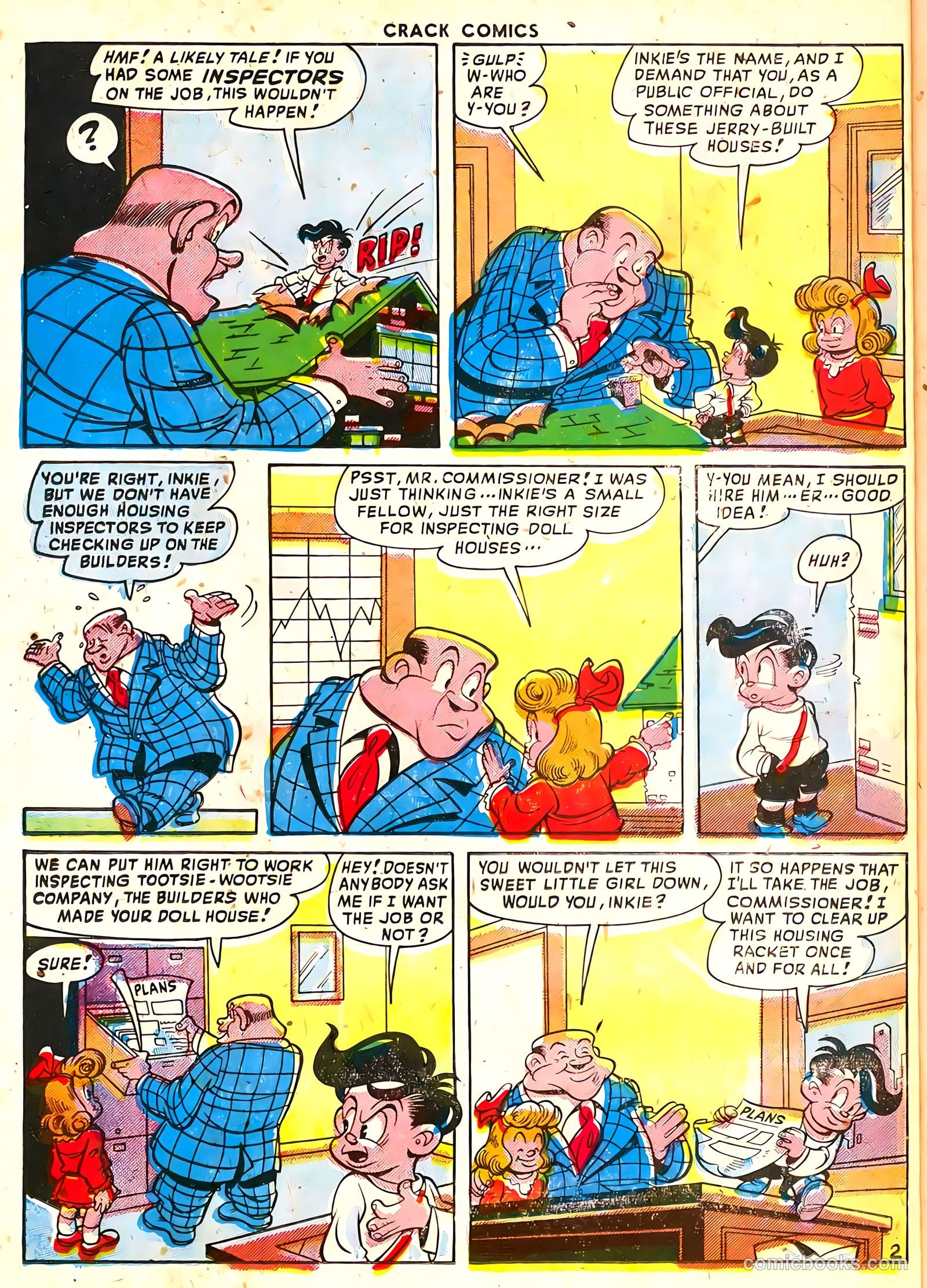 Crack Comics #60 (1949) — page 22