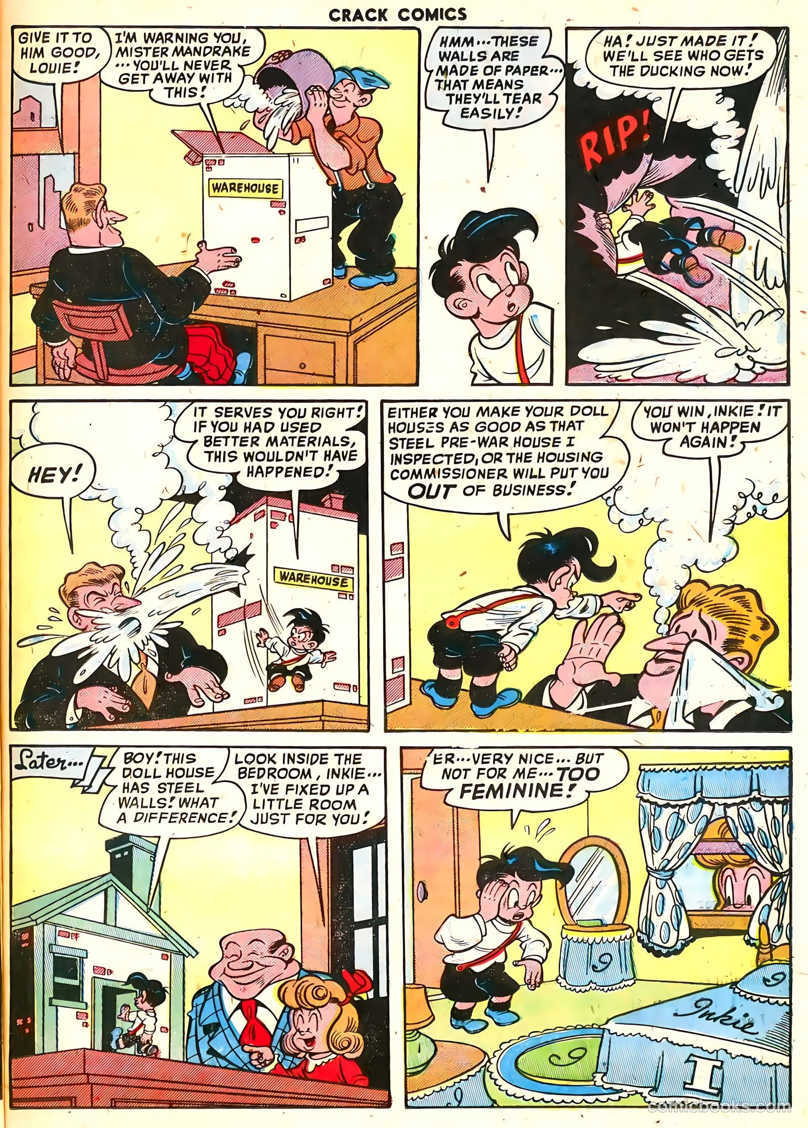 Crack Comics #60 (1949) — page 25