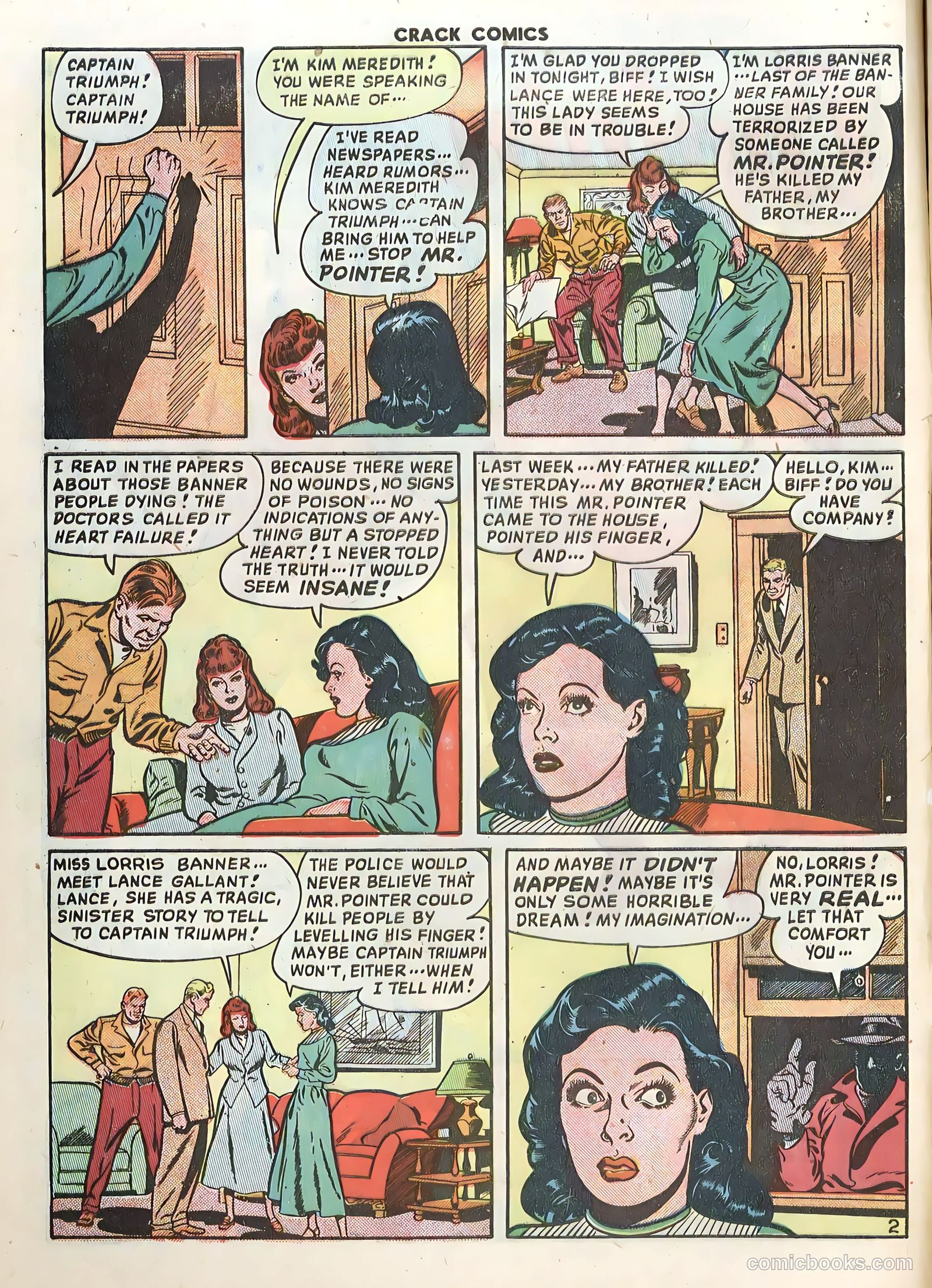Crack Comics #61 (1949) — page 4