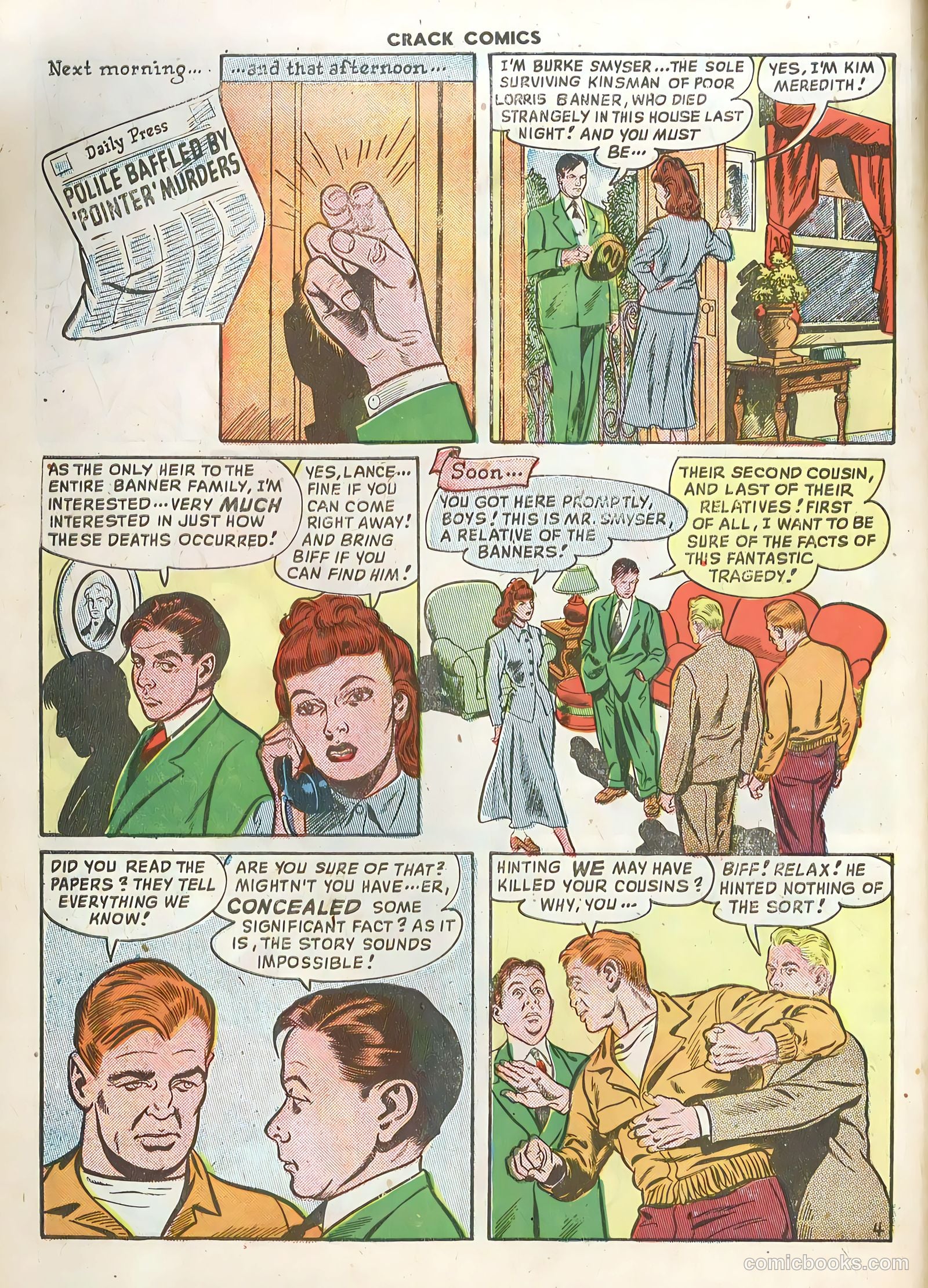 Crack Comics #61 (1949) — page 6