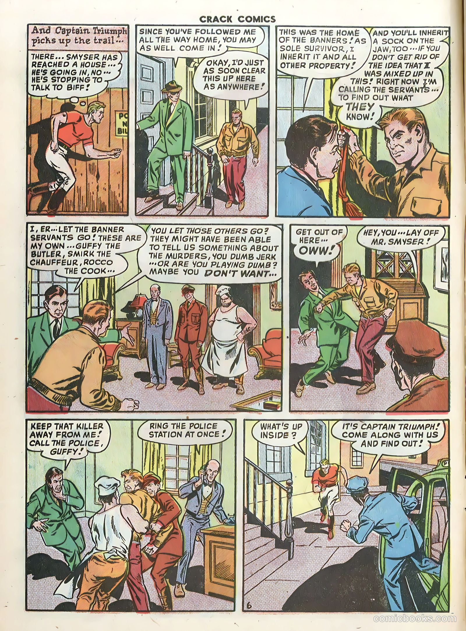 Crack Comics #61 (1949) — page 8