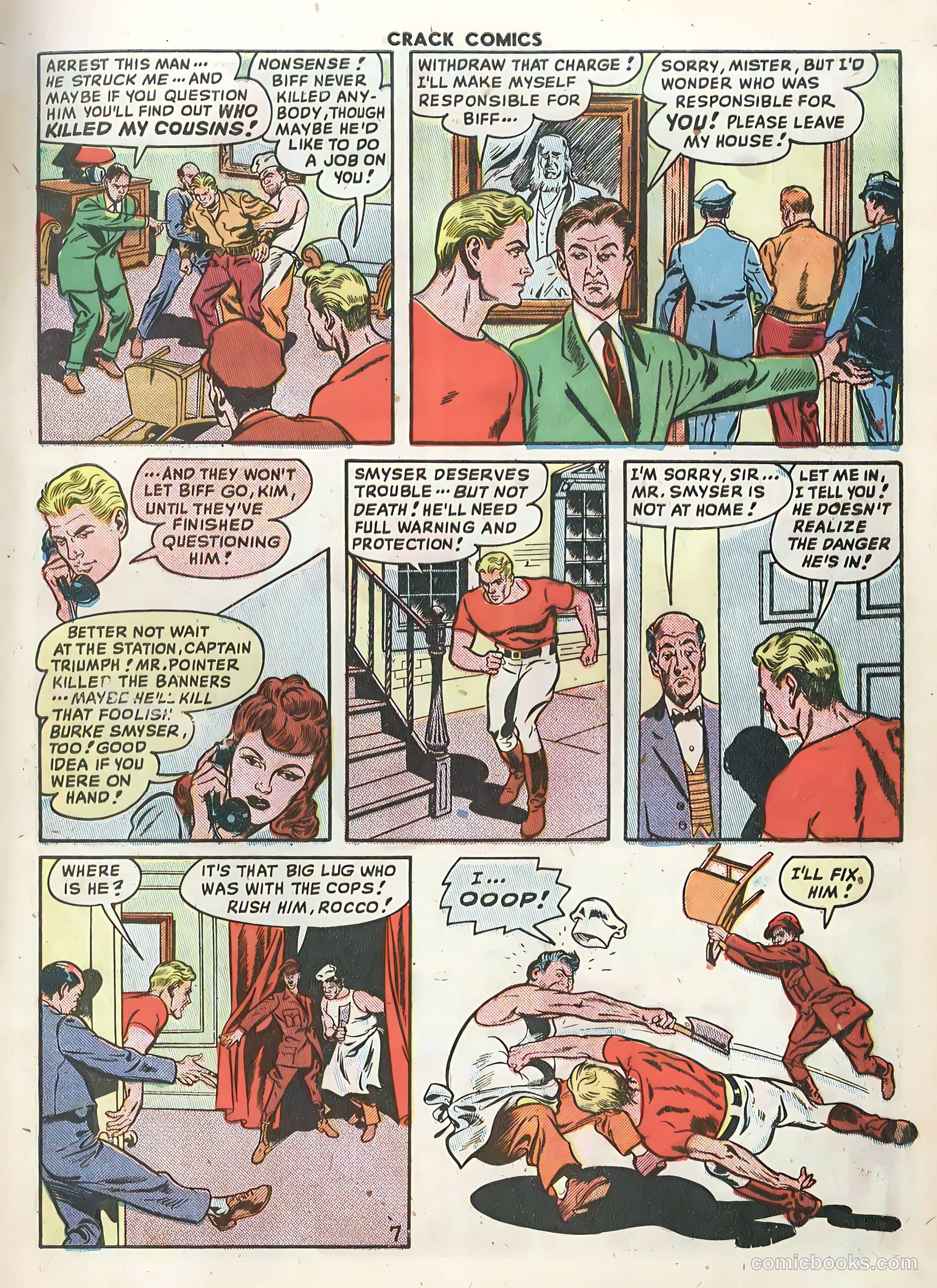 Crack Comics #61 (1949) — page 9