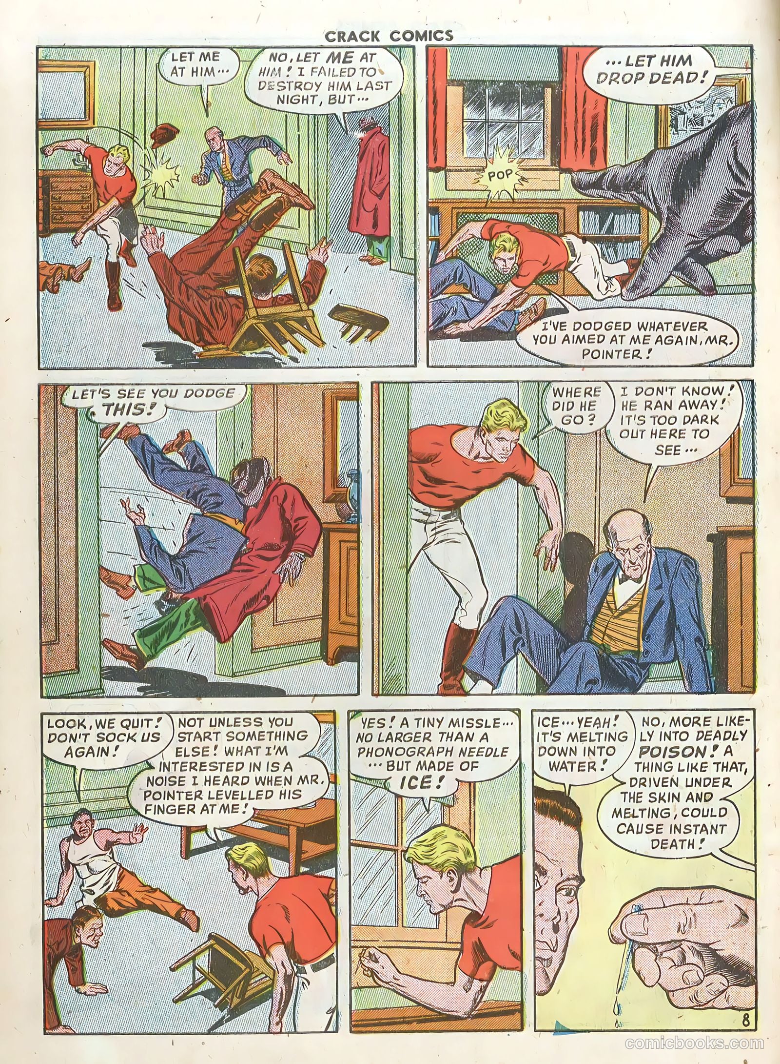Crack Comics #61 (1949) — page 10