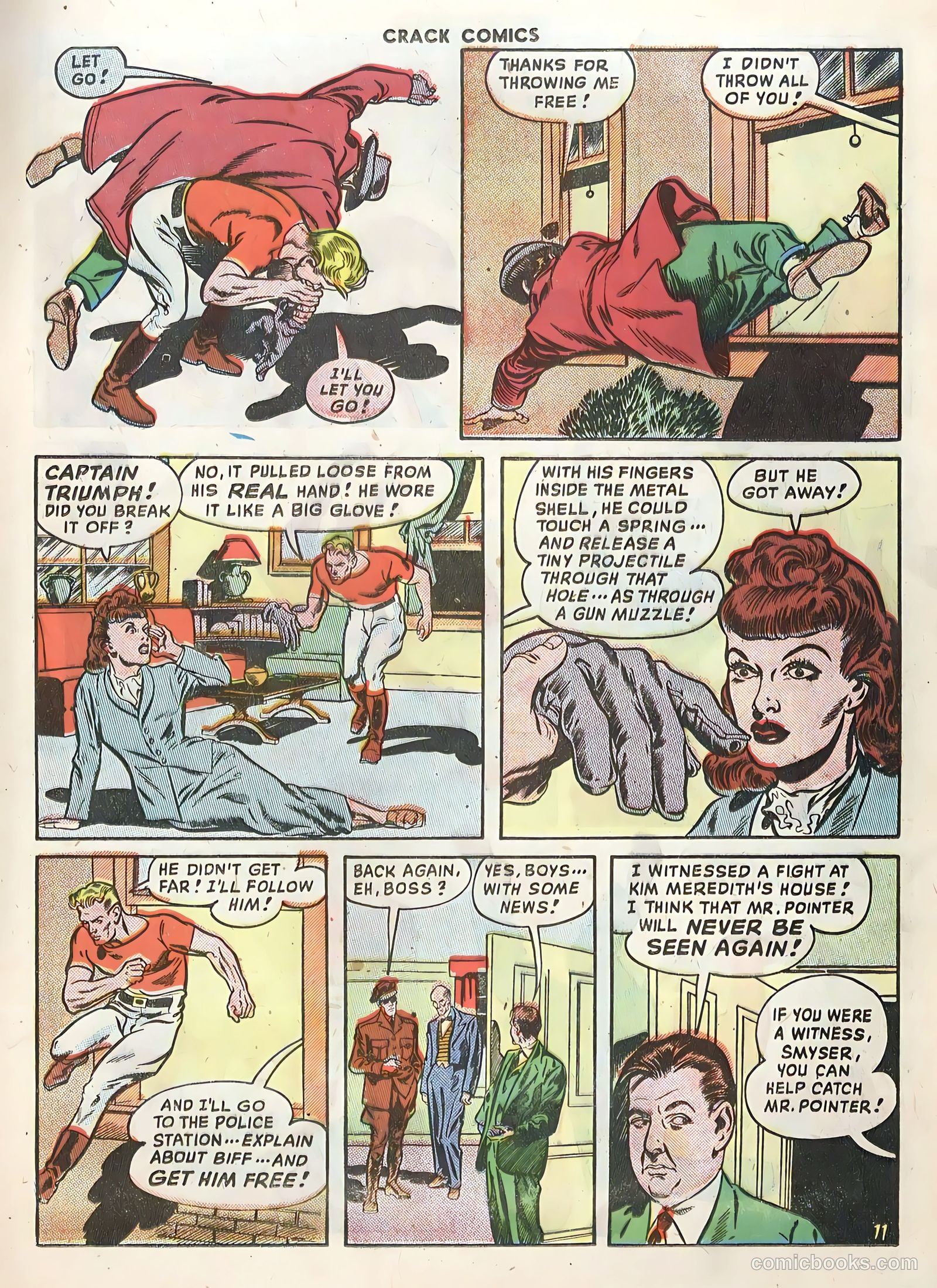 Crack Comics #61 (1949) — page 13