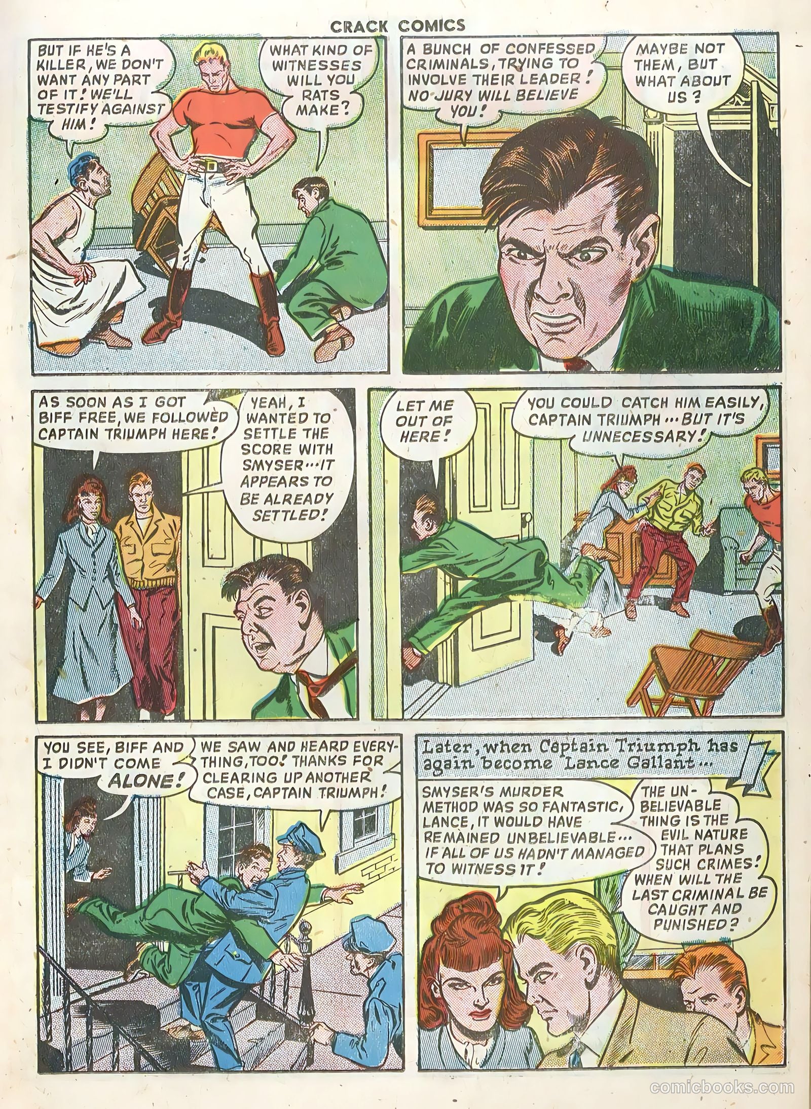 Crack Comics #61 (1949) — page 15