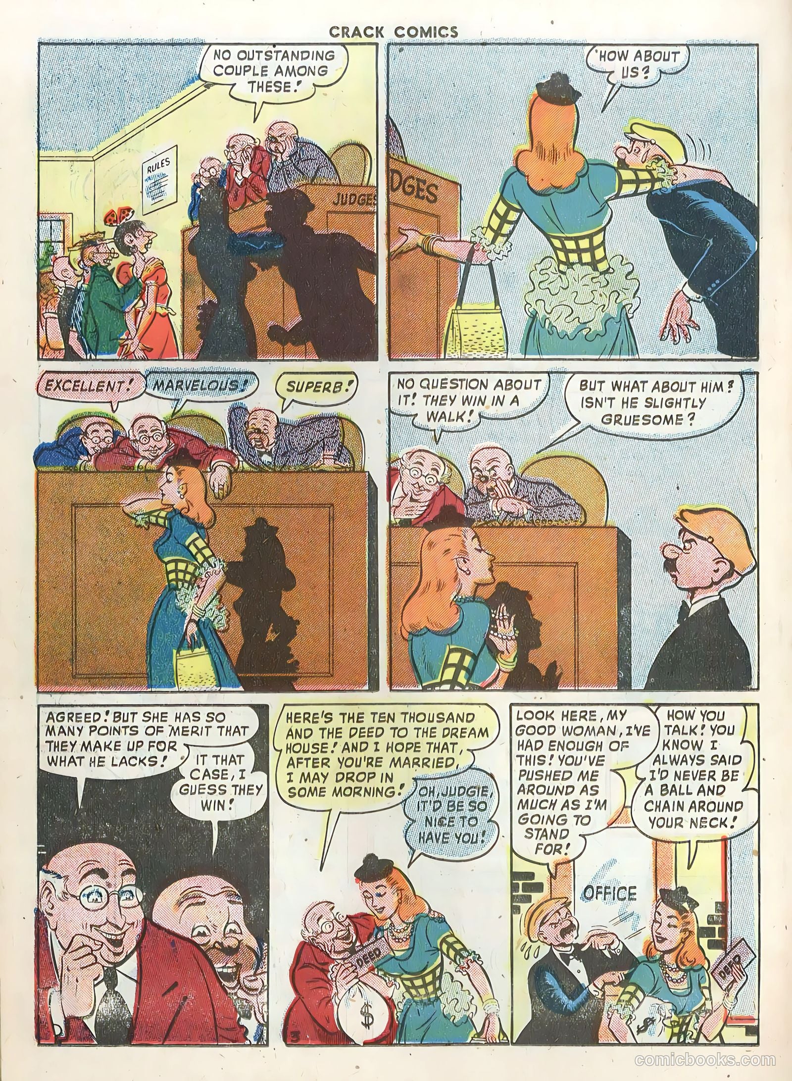Crack Comics #61 (1949) — page 18