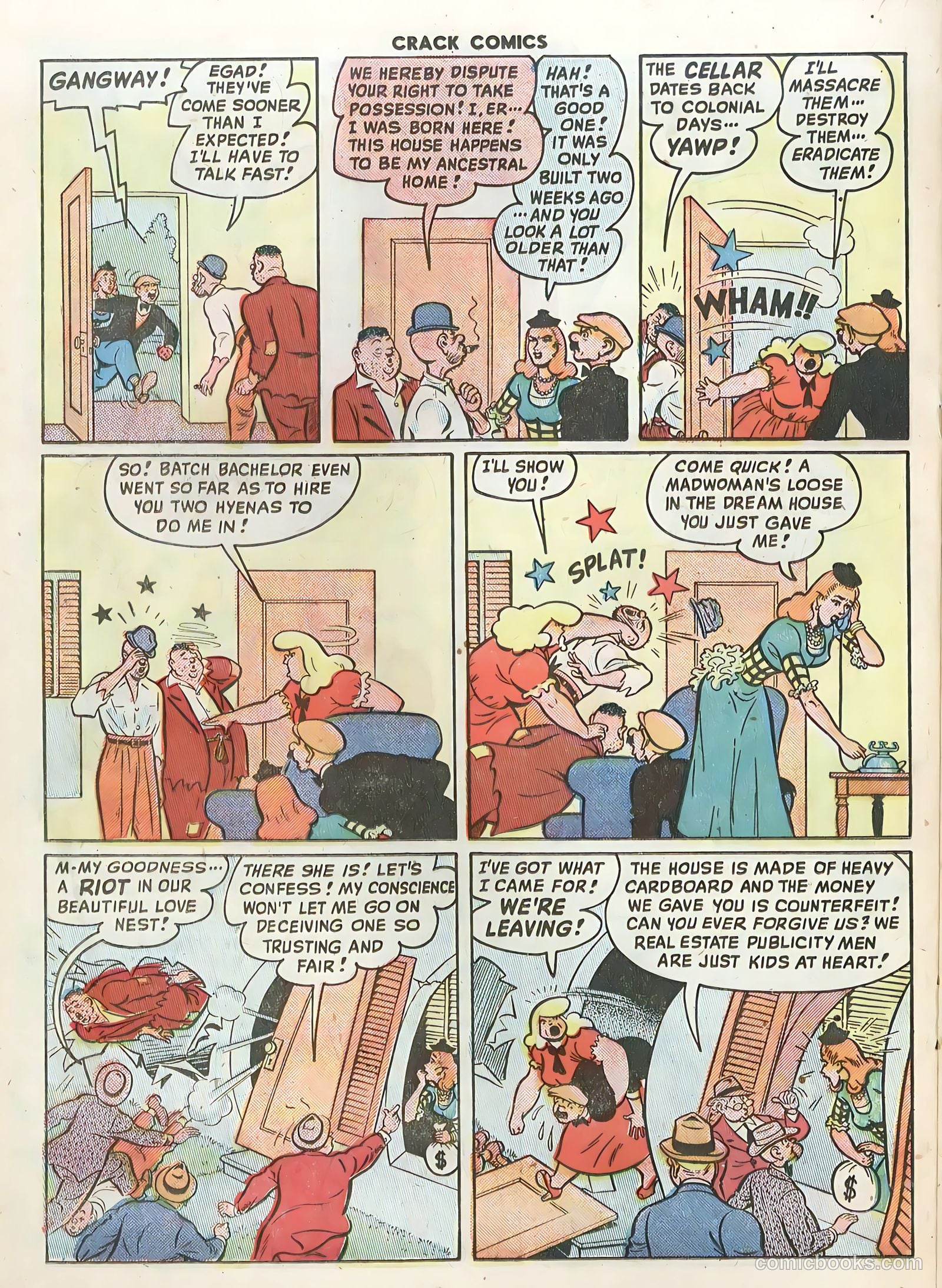 Crack Comics #61 (1949) — page 20