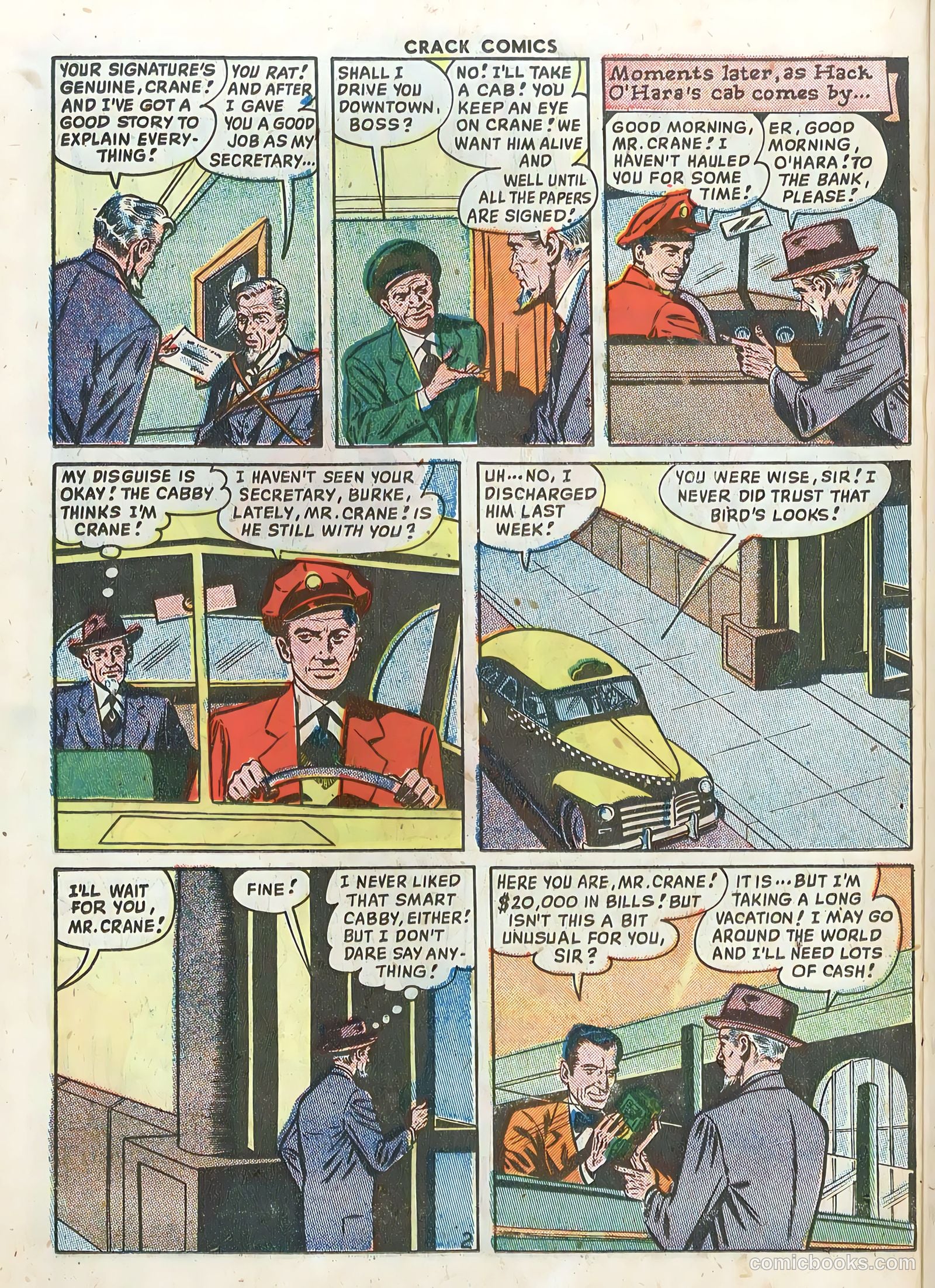 Crack Comics #61 (1949) — page 22