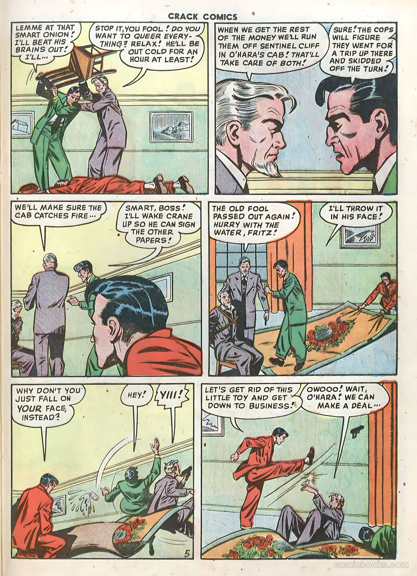 Crack Comics #61 (1949) — page 25