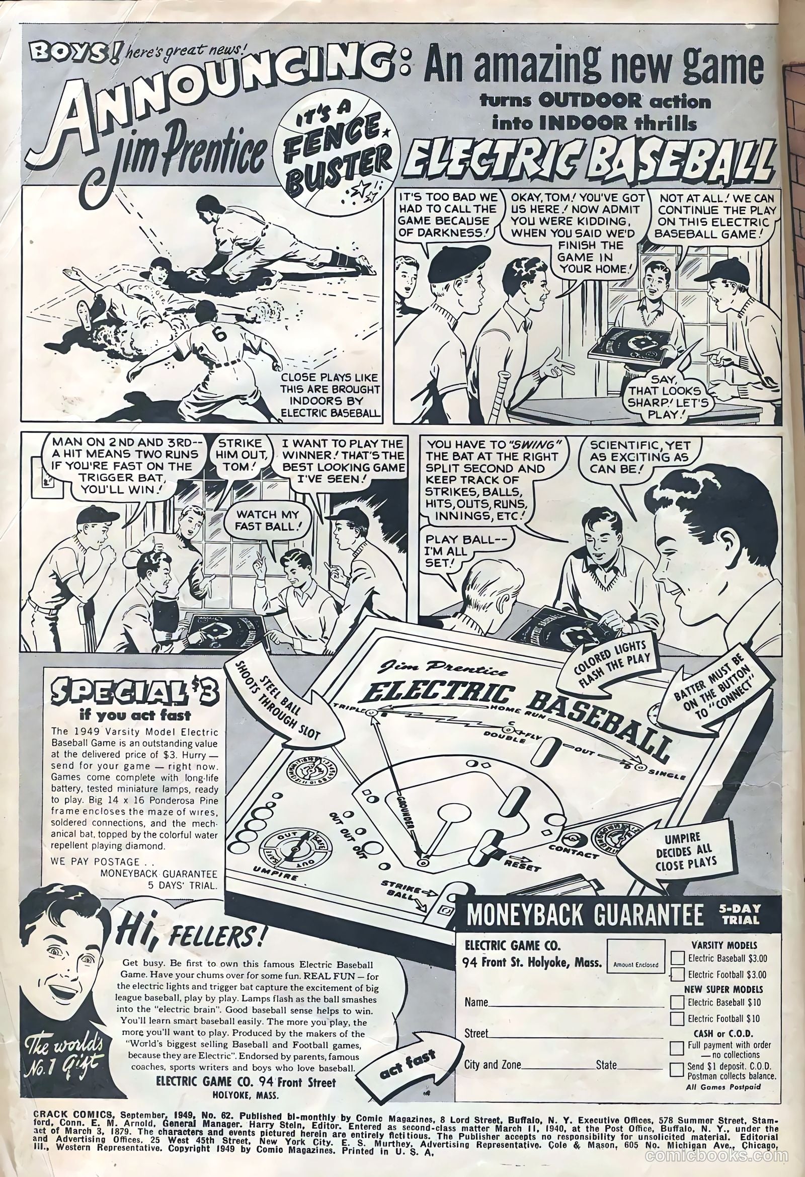 Crack Comics #62 (1949) — page 2