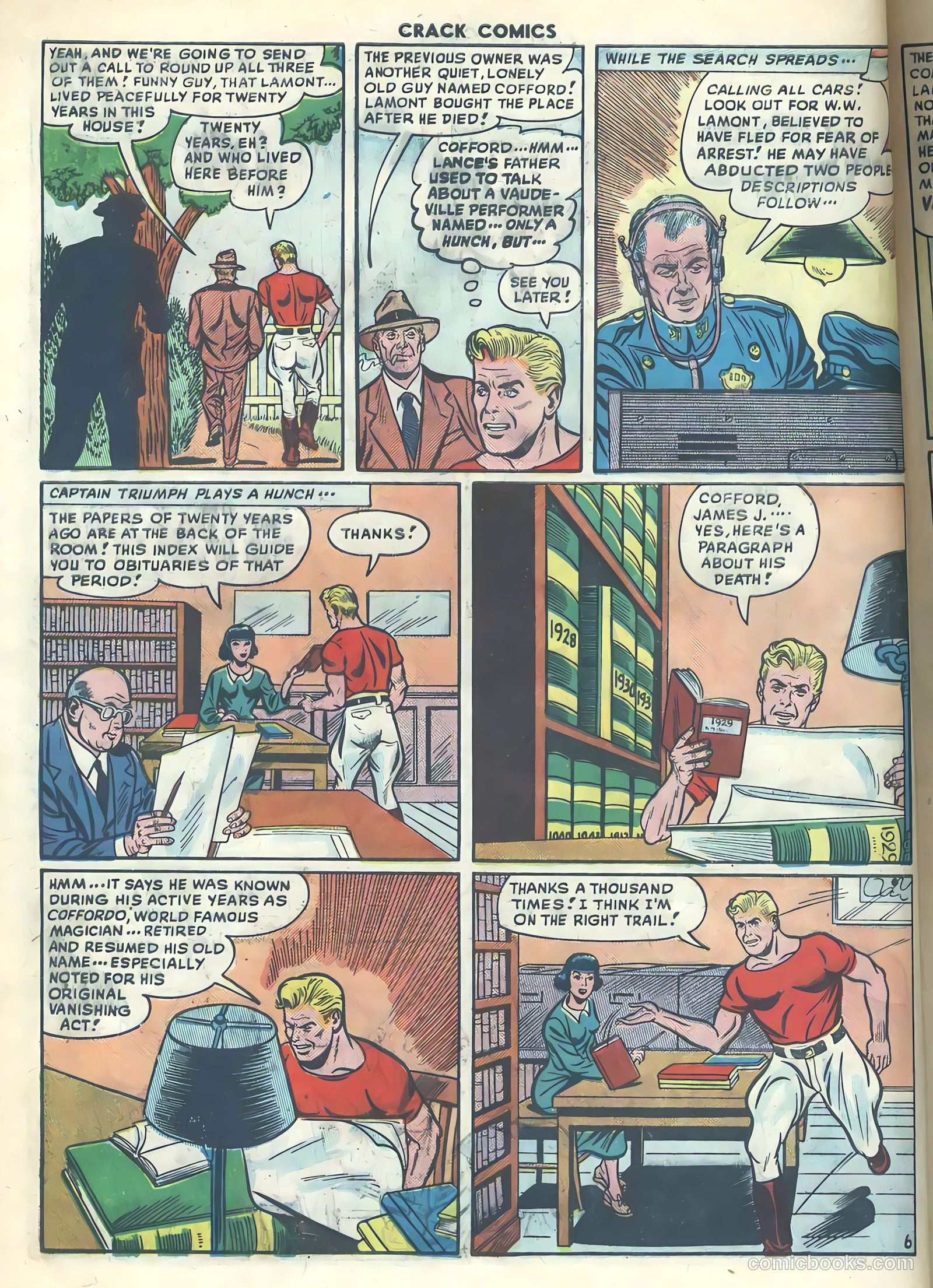 Crack Comics #62 (1949) — page 8